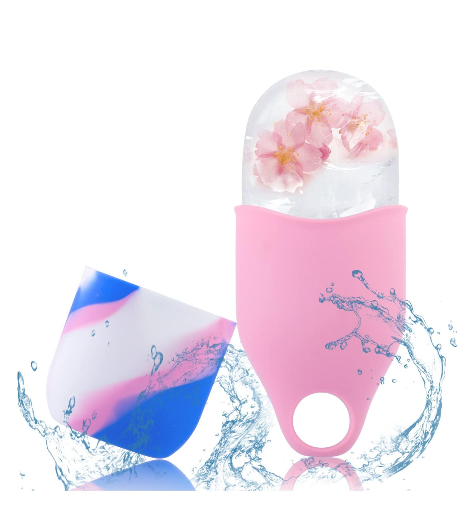 Ice Roller for Facial Puffiness Relief and Skin Care - Reusable Facial Massager for Eye Bags, Thin Chin, and Body Cryotherapy - Buy Online on GoSupps.com