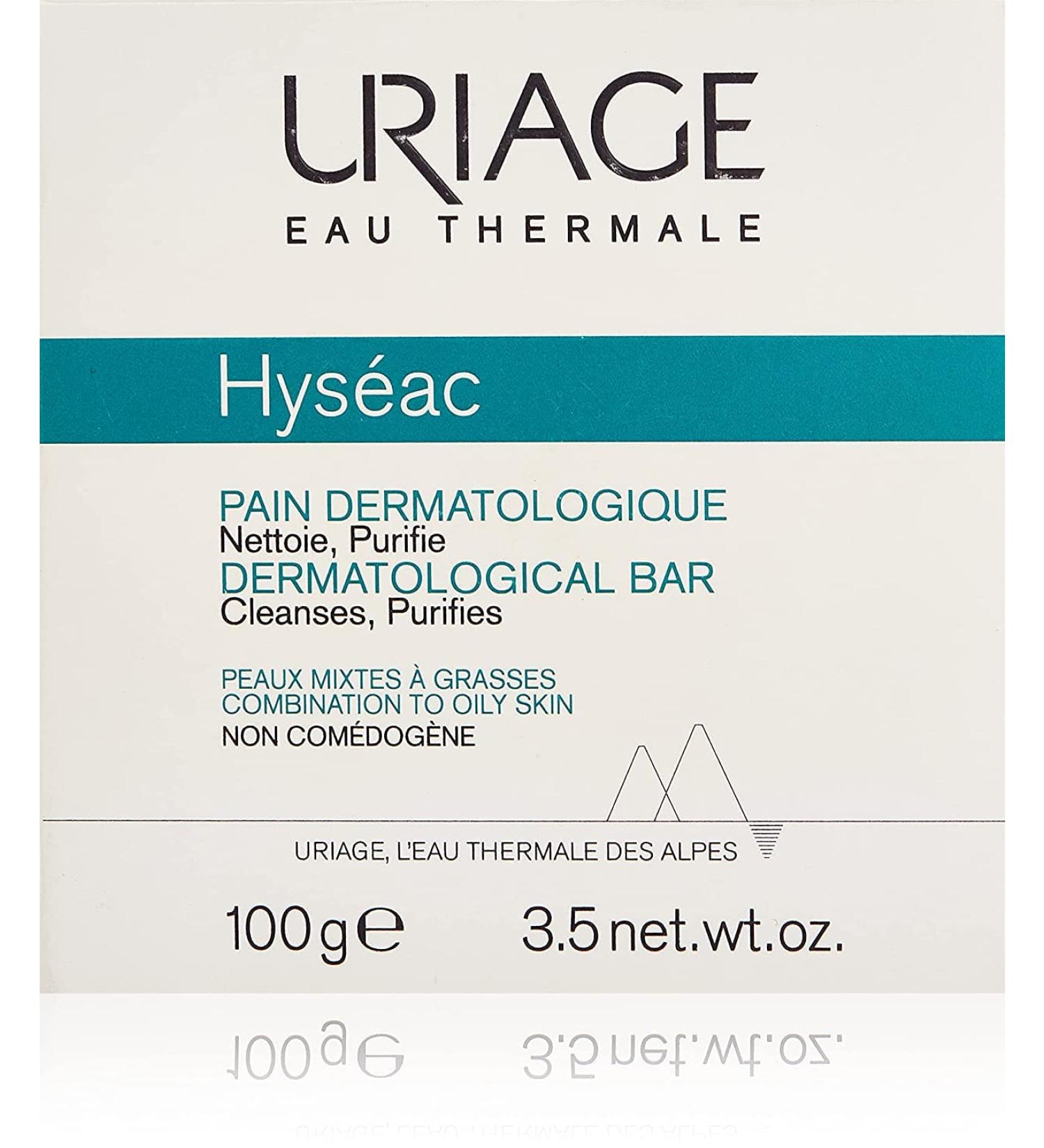 Uriage Hyseac Dermatologic Bar 100gr Face & Body - Buy Online on GoSupps.com