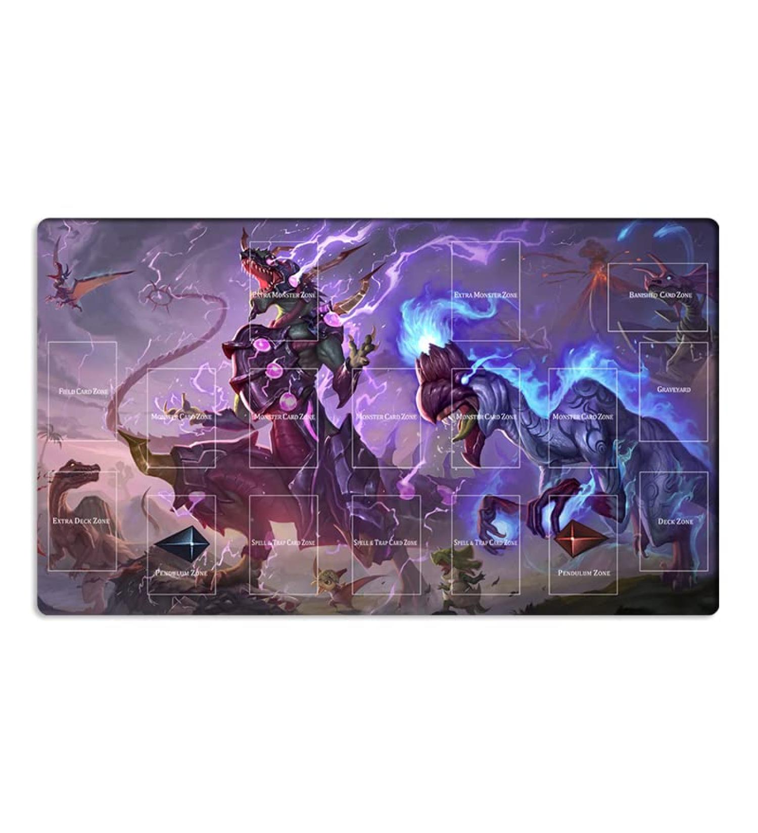 Ultimate Conductor Tyranno Playmat for CCG/TCG Trading Card Game + Free Bag - ZD014-733-A - Buy Online on GoSupps.com
