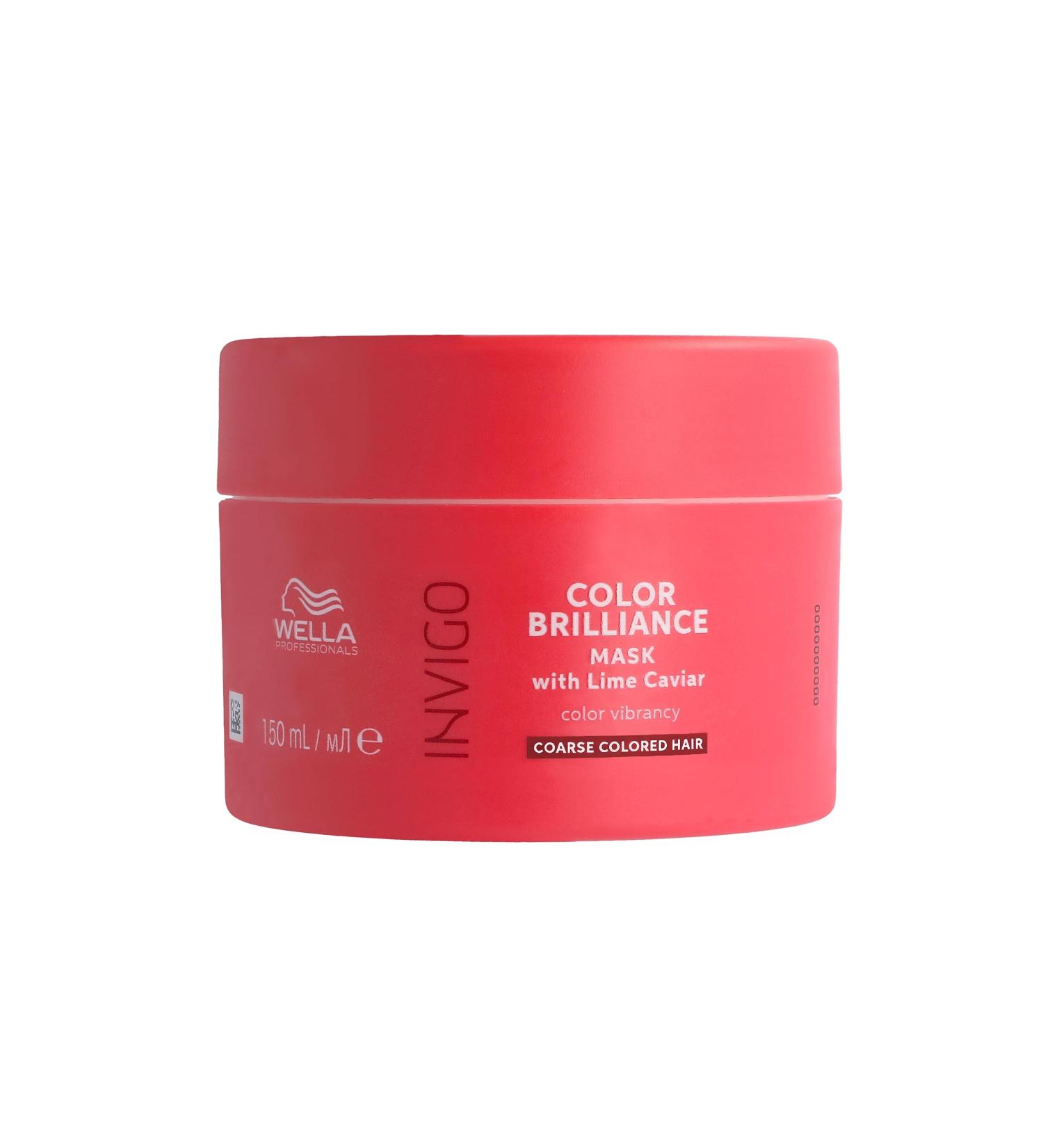 Wella Professionals Invigo Color Brilliance Coarse Hair Colour Mask 150ml - Buy Online on GoSupps.com