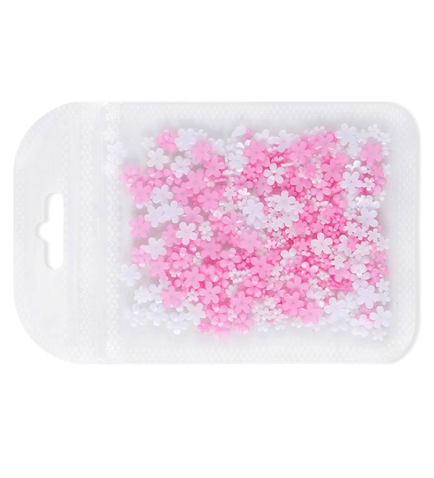 3D Flower Nail Resin Flower Nails Art Rhinestones Cherry Blossomed Nail Manicures Nail Decorations Gifts Nail Crystals Rhinestones Glues Nail Crystals for Acrylic Nail - Buy Online on GoSupps.com