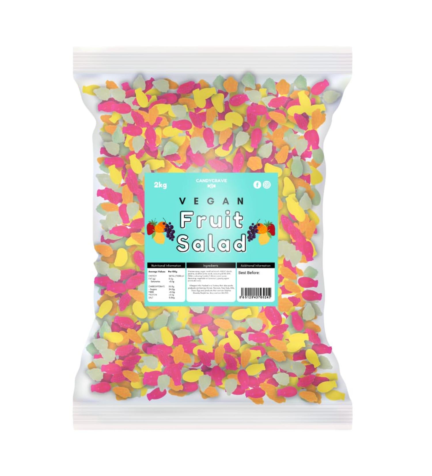 Candycrave - Vegan Fruit Salad 2Kg Bulk Bag - Buy Online on GoSupps.com