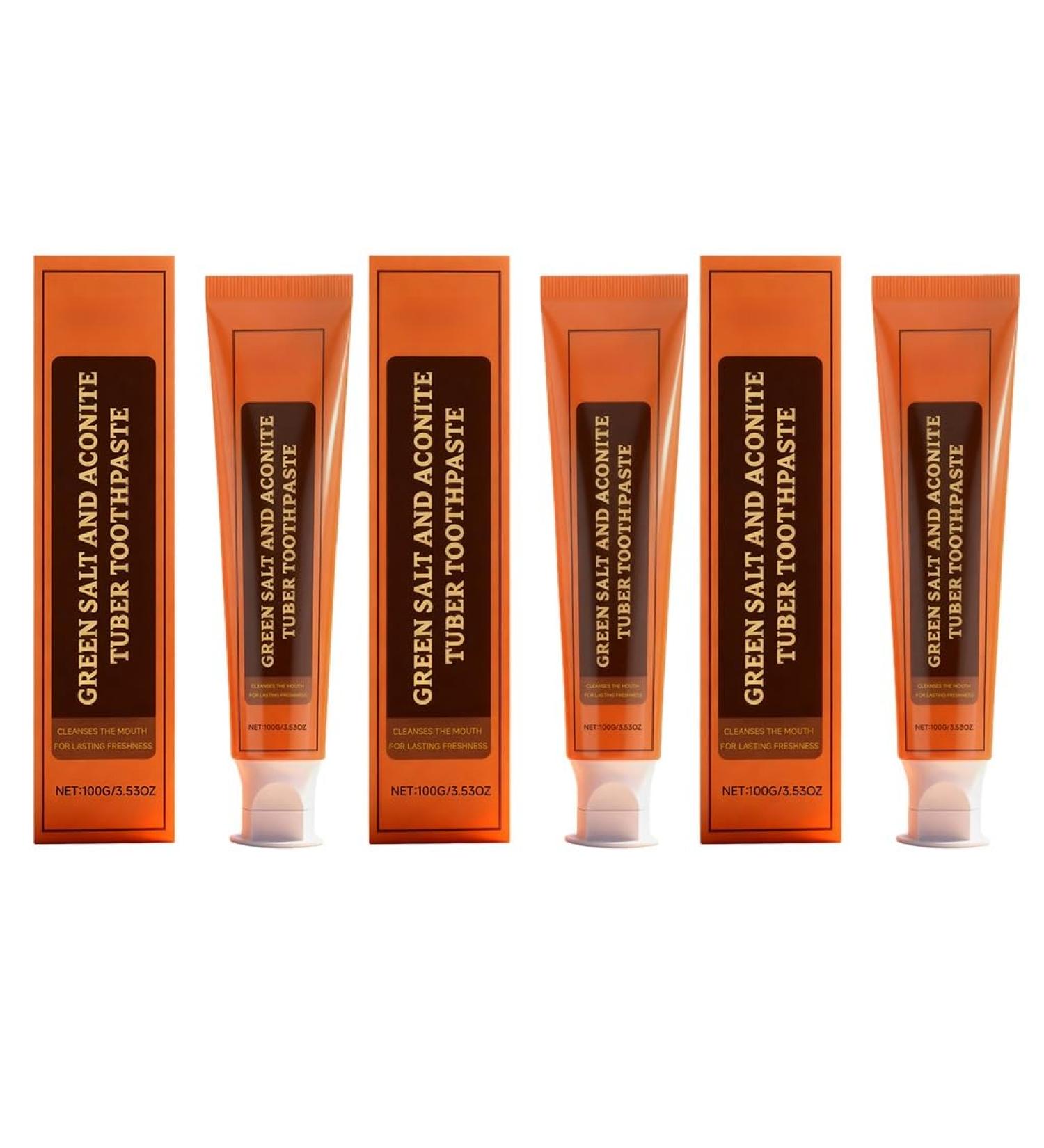 Green Salt Care Toothpaste - Gentle Formula Cleans Teeth Removes Stains Soothes Oral Sensitivity Daily Oral Care(3PCS) - Buy Online on GoSupps.com