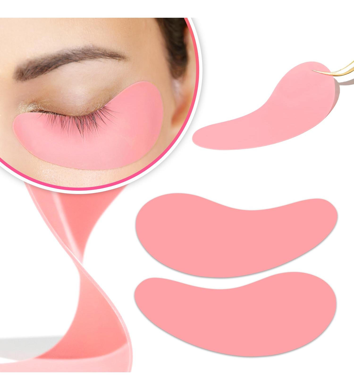 LLBA Reusable Eye Pads | Silicone Under Eye Patches for Lash Lift & Extensions | Soft Sensitive Skin Friendly | Style 3 Pink - Buy Online on GoSupps.com