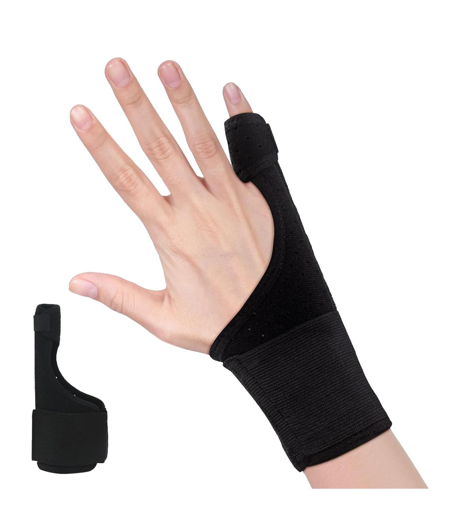Xumann Little Finger Splint - Right or Left Hand Pinky Finger Knuckle Splint for Pain Relief, Arthritis, Tendonitis - Buy Online on GoSupps.com