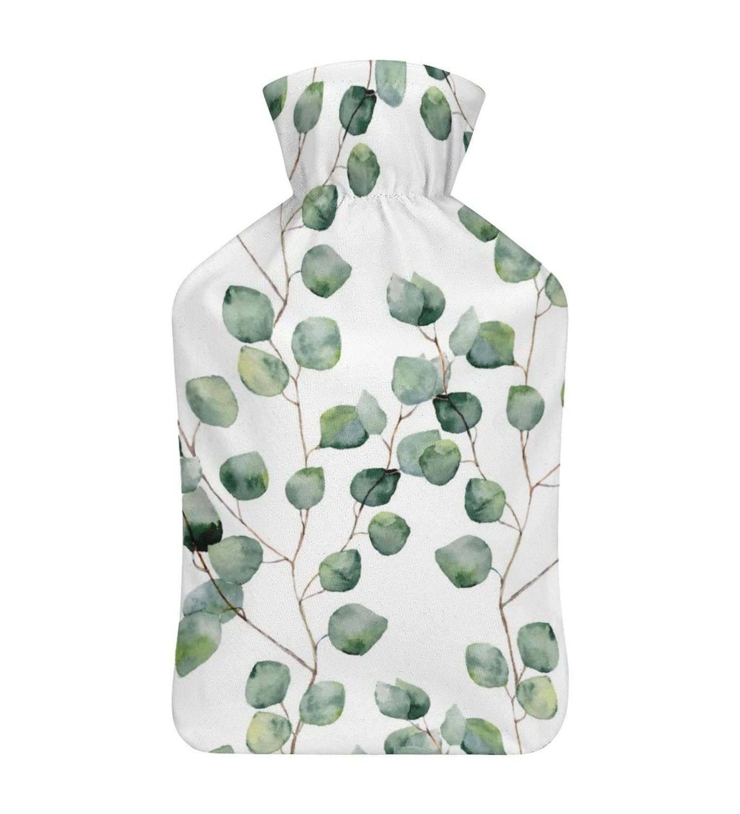 Hot Water Bottle with Lid - Rubber Pain Relief Bag for Cramps & Cold Therapy | International Shipping Available - Buy Online on GoSupps.com