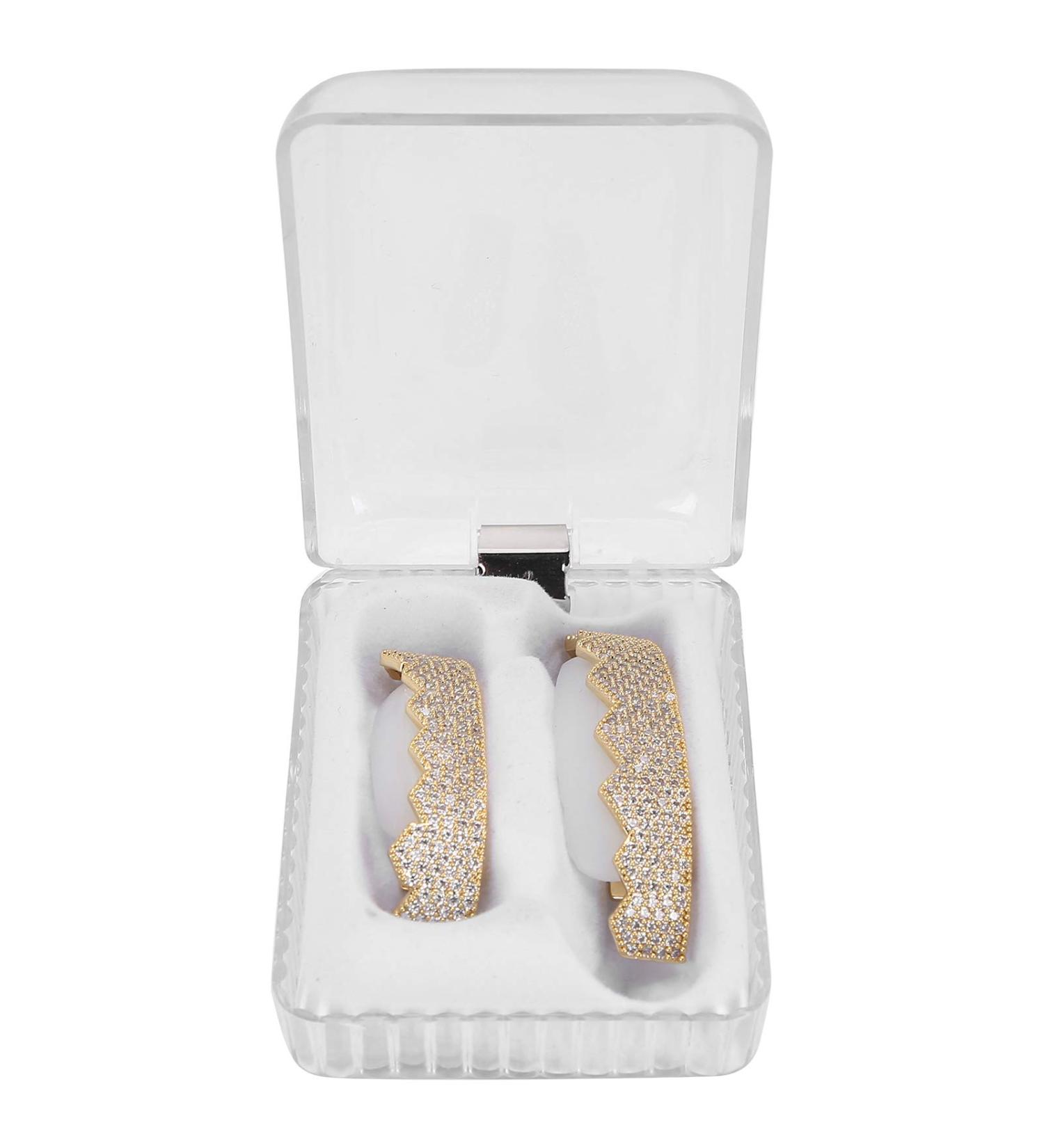 Buy Hip Hop Teeth Grills Set - Iced Out Gold Teeth Jewelry for Men & Women | International Shipping Available - Buy Online on GoSupps.com