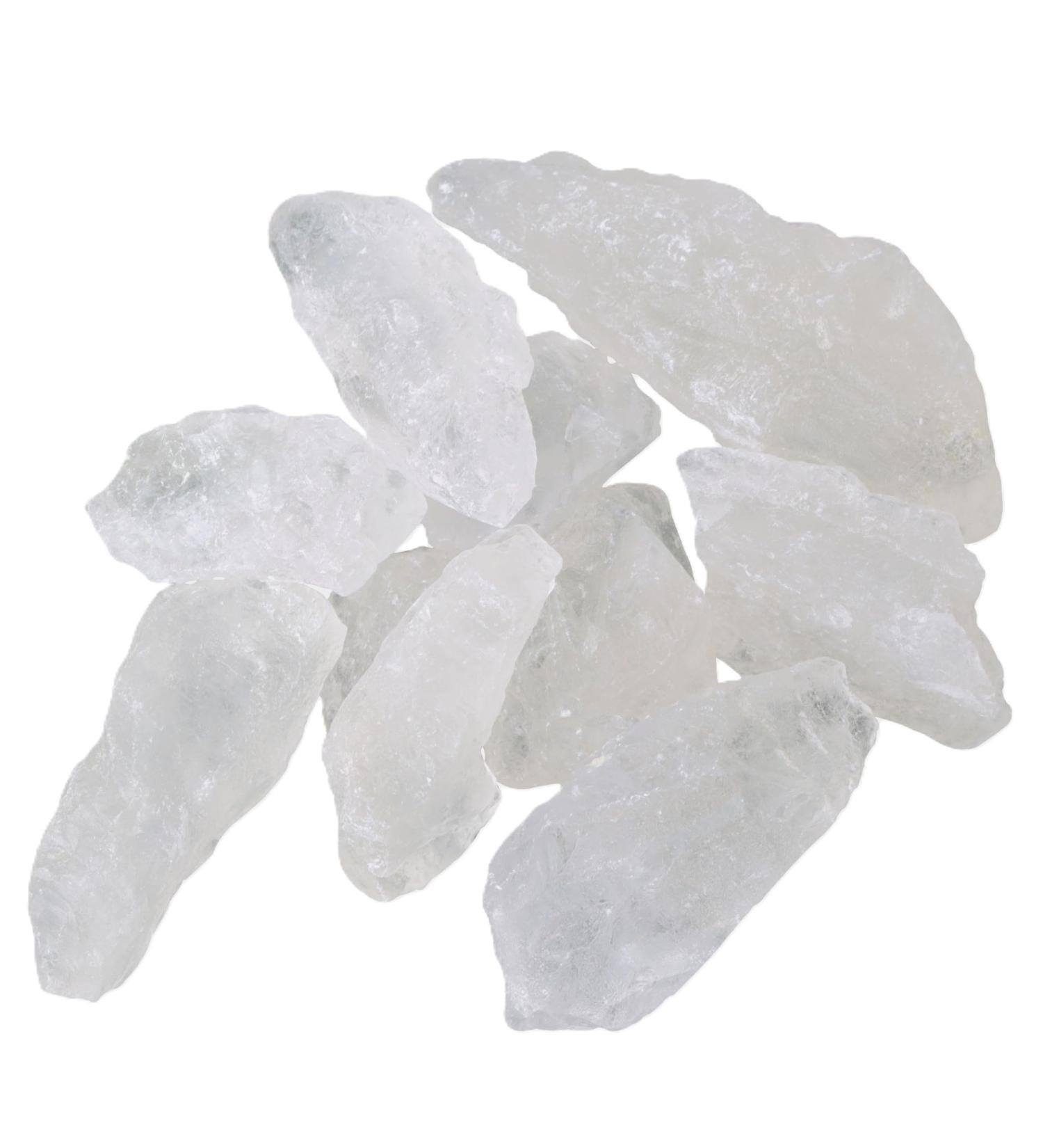 Buy Alum Stone Block - Natural White Alum Crystal Rock (7oz/200g) for Shaving & Skincare | Phitkari Crystal Stone - Buy Online on GoSupps.com