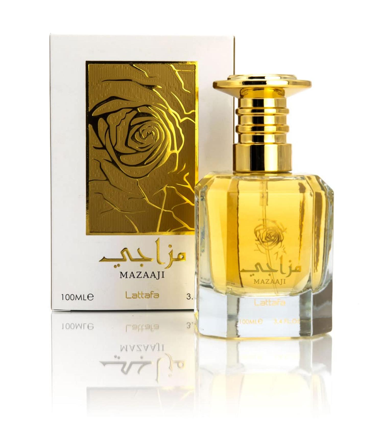 Mazaaji Eau De Parfum Women Long Lasting Arabic Fragrance Perfume orange blossom and jasmine Scent 100-ML 3.38 Floz Spray - Buy Online on GoSupps.com