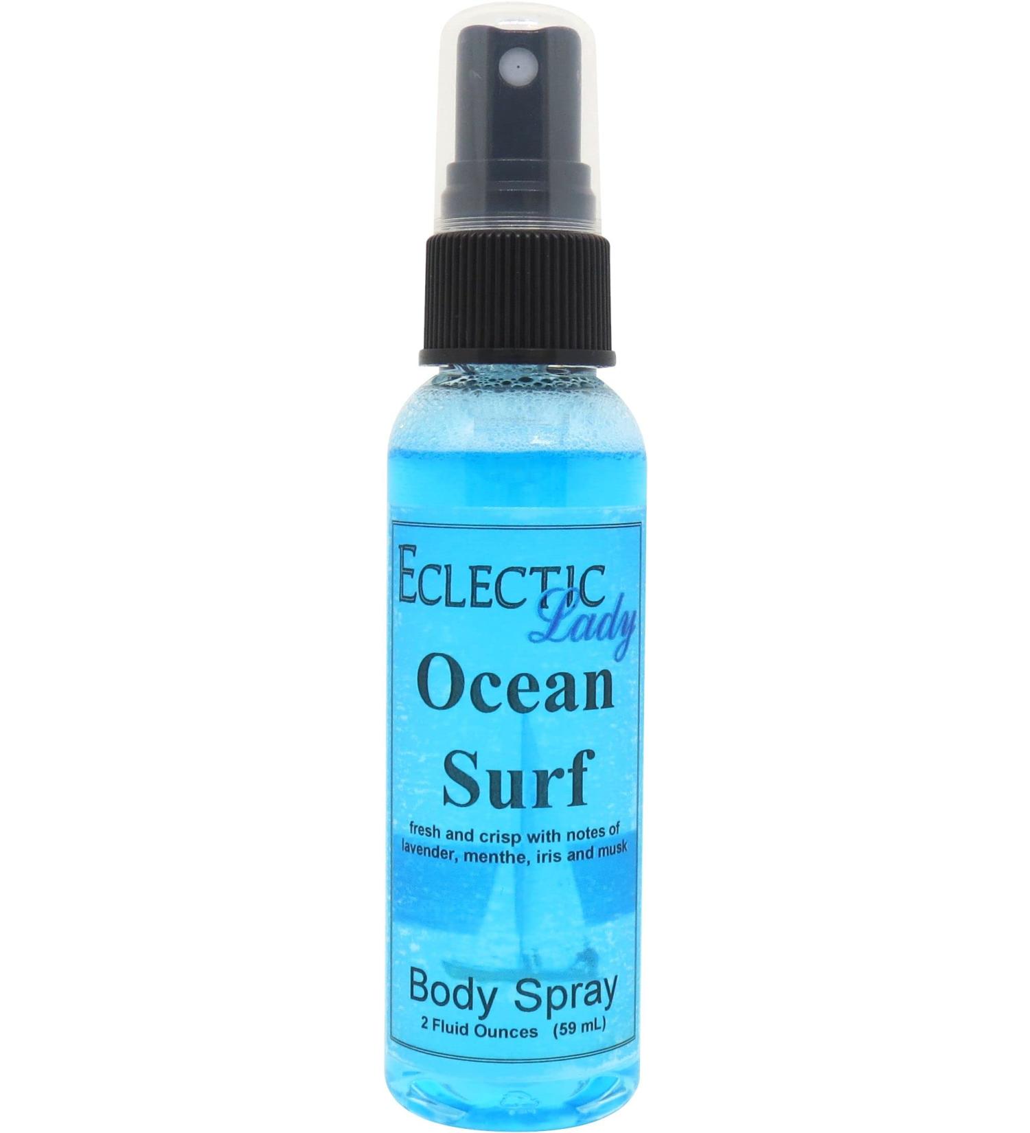 Ocean Surf Body Spray 2 ounces Body Mist for Women with Clean Light & Gentle Fragrance Long Lasting Perfume with Comforting Scent for Men & Women Cologne with Soft Subtle Aroma For Daily Use 2 Fluid Ounces - Buy Online on GoSupps.com