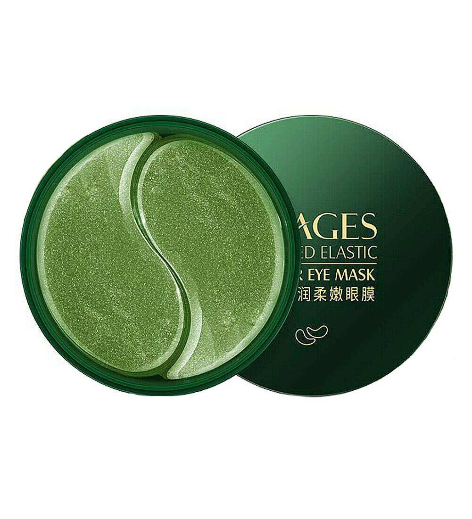 Magik Gold/Black Pearl Seaweed Hydrogel Eye Patch Mask 120 Pcs - Under Eye Pads (Seaweed 2 Pack) - Gel Formula for Hydration and Brightening - Buy Online on GoSupps.com