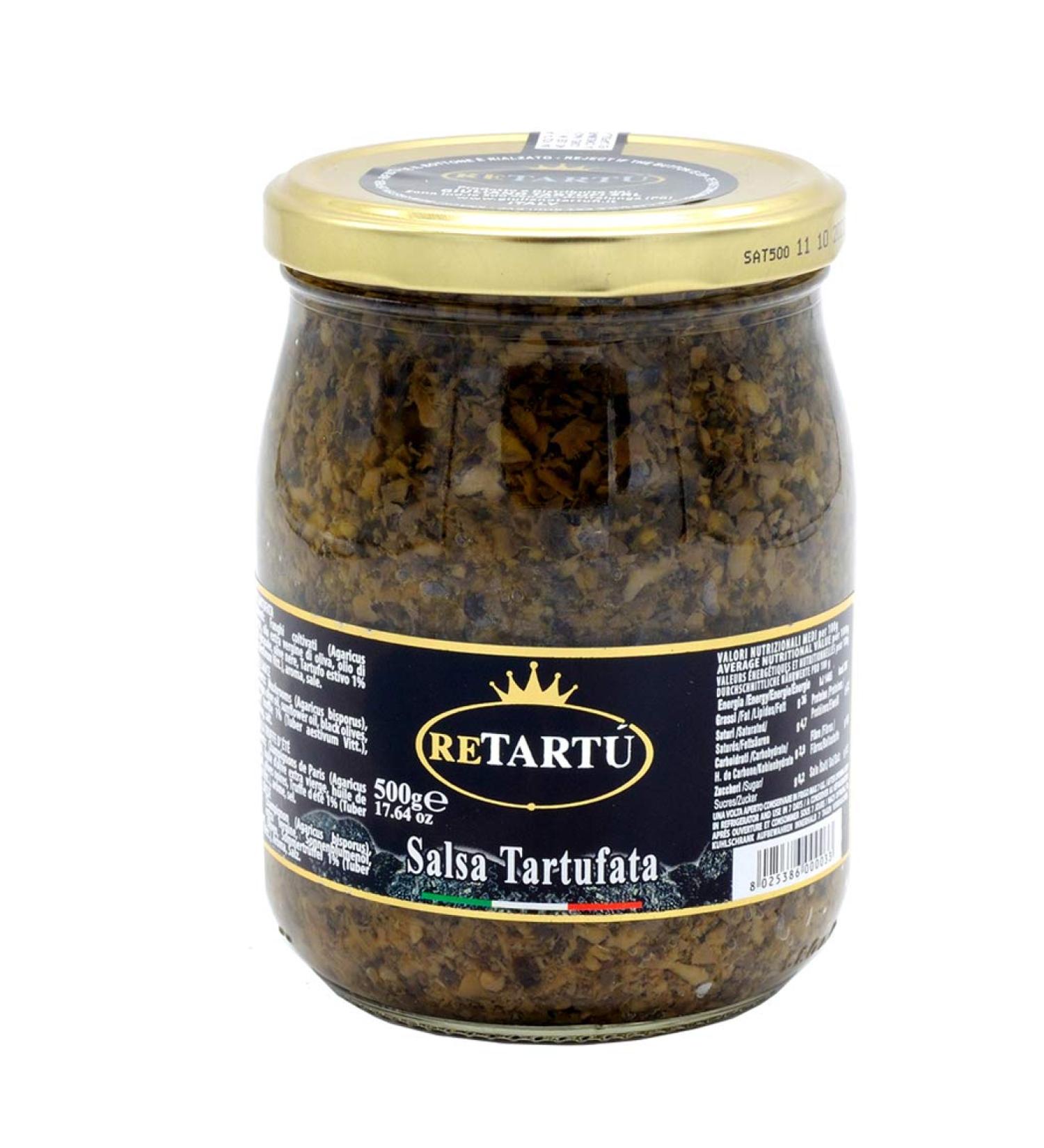  Giuliano Tartufi GIULIANO TARTUFI Truffle Sauce 500g - Buy Online on GoSupps.com