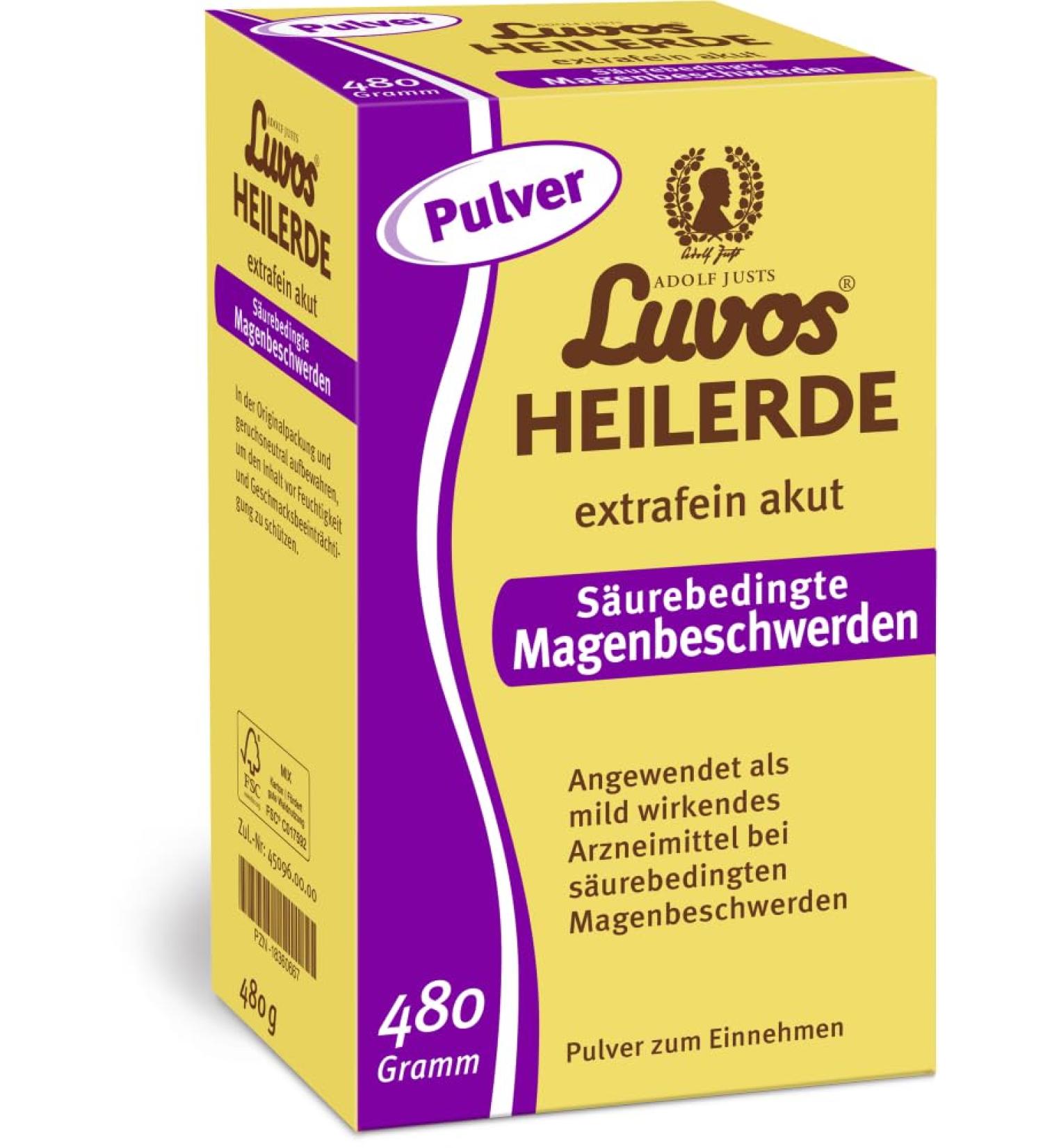 Luvos Healing earth extra fine acute 480 g 1