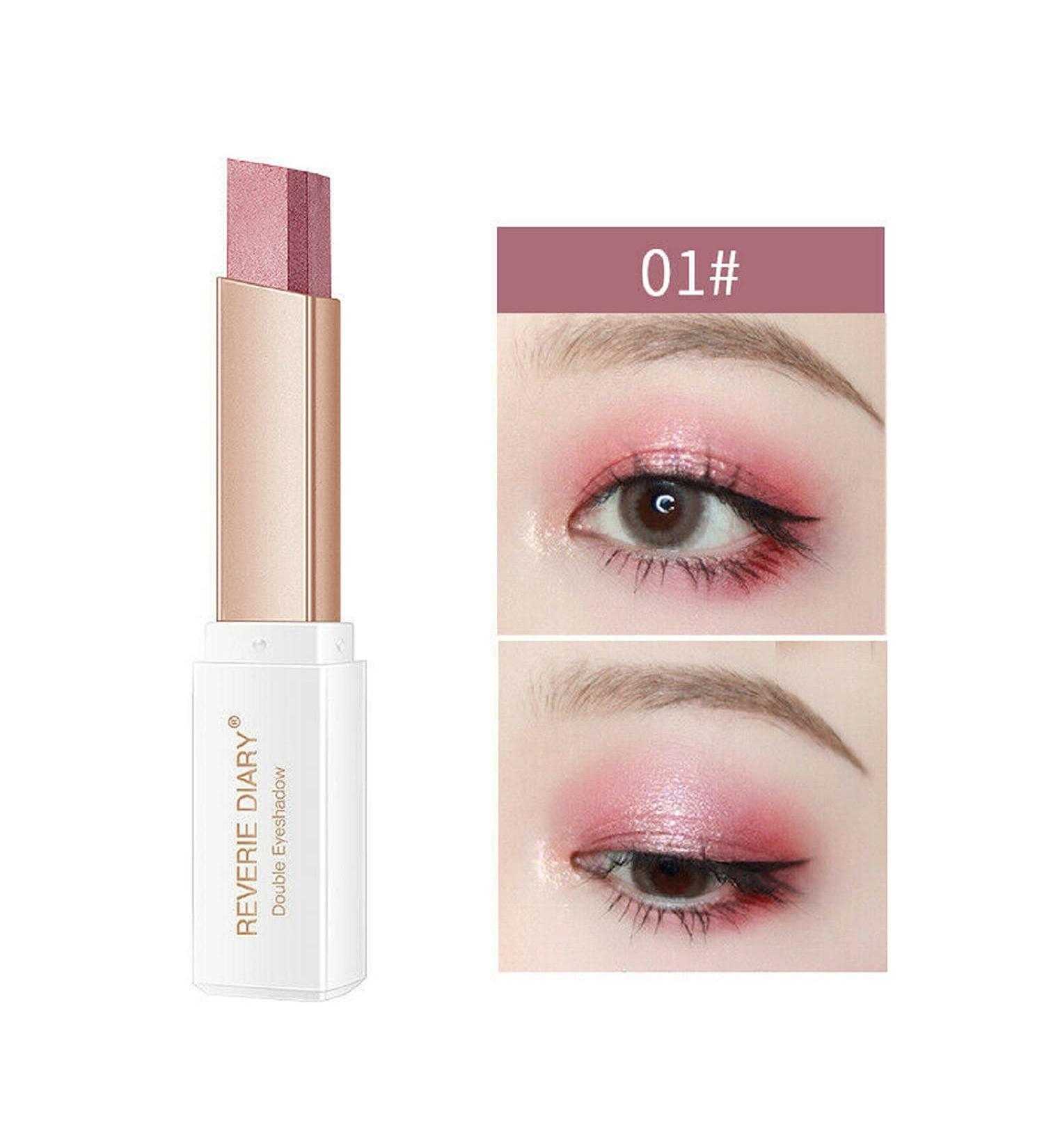 Sinye Eyeshadow Palette New TwoTone Gradient Eyeshadow Stick and Shimmer Palette TwoTone Eyeshadow Stick Eye Adjustment Color Gradient Matte Shine 1 - Buy Online on GoSupps.com