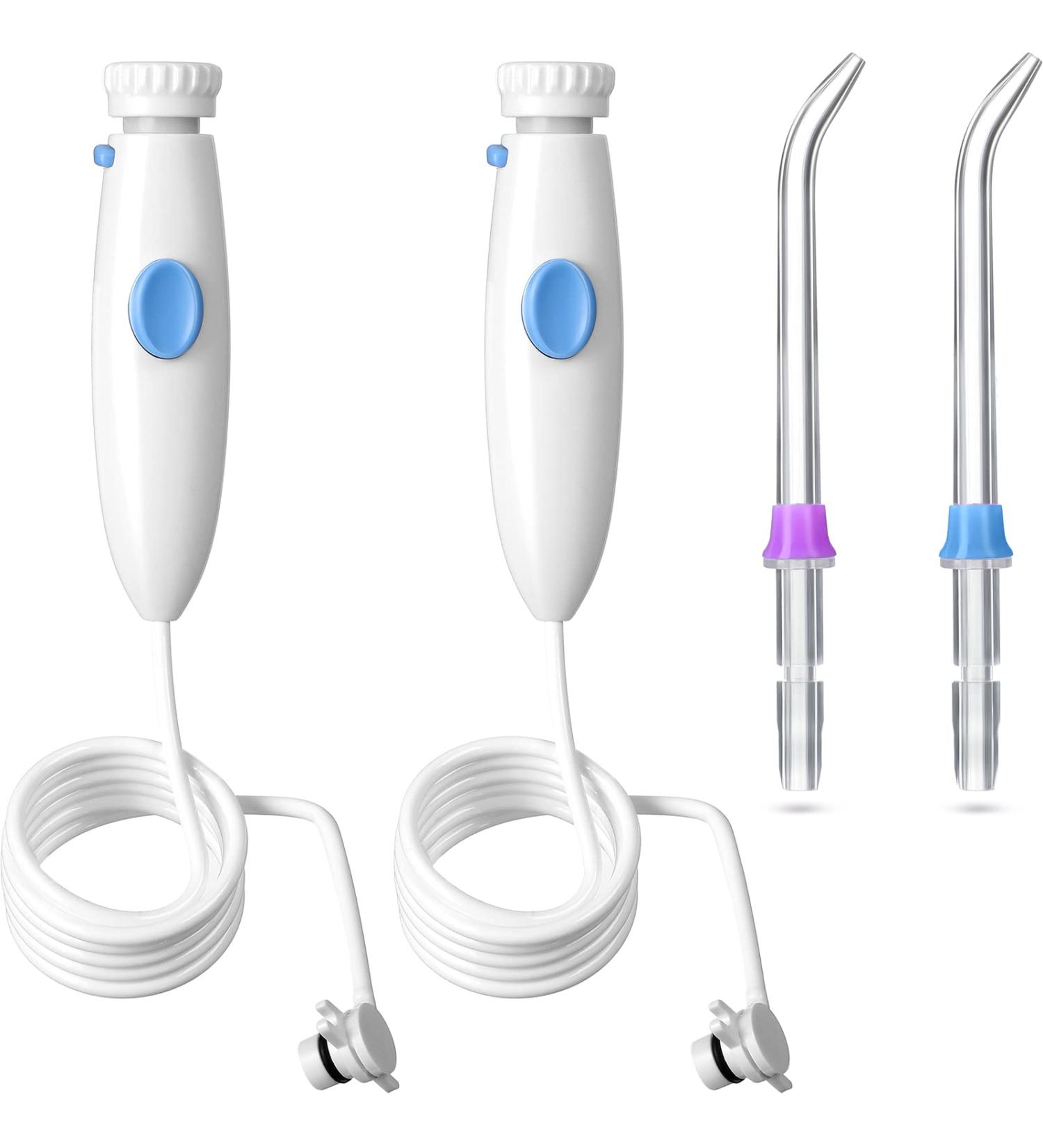 Waterpik Replacement Jet Tips for Oral Irrigator - Compatible with WP-100/300/660/900 - 4 Pack - Buy Online on GoSupps.com