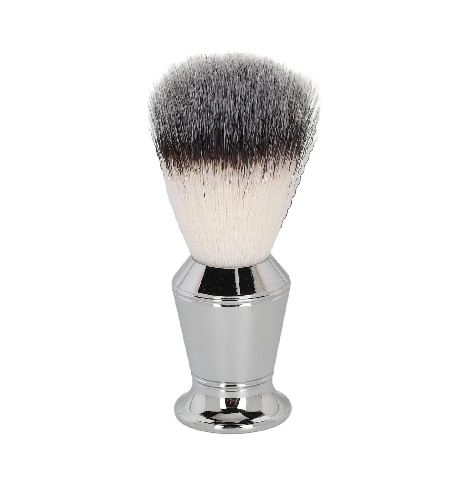 Sonew Razor Brush for Men - Stainless Steel Beard Brush & Mustache Trim Tool Foam & Residue Remover for Home Salon Fine Synthetic Bristles - Buy Online on GoSupps.com