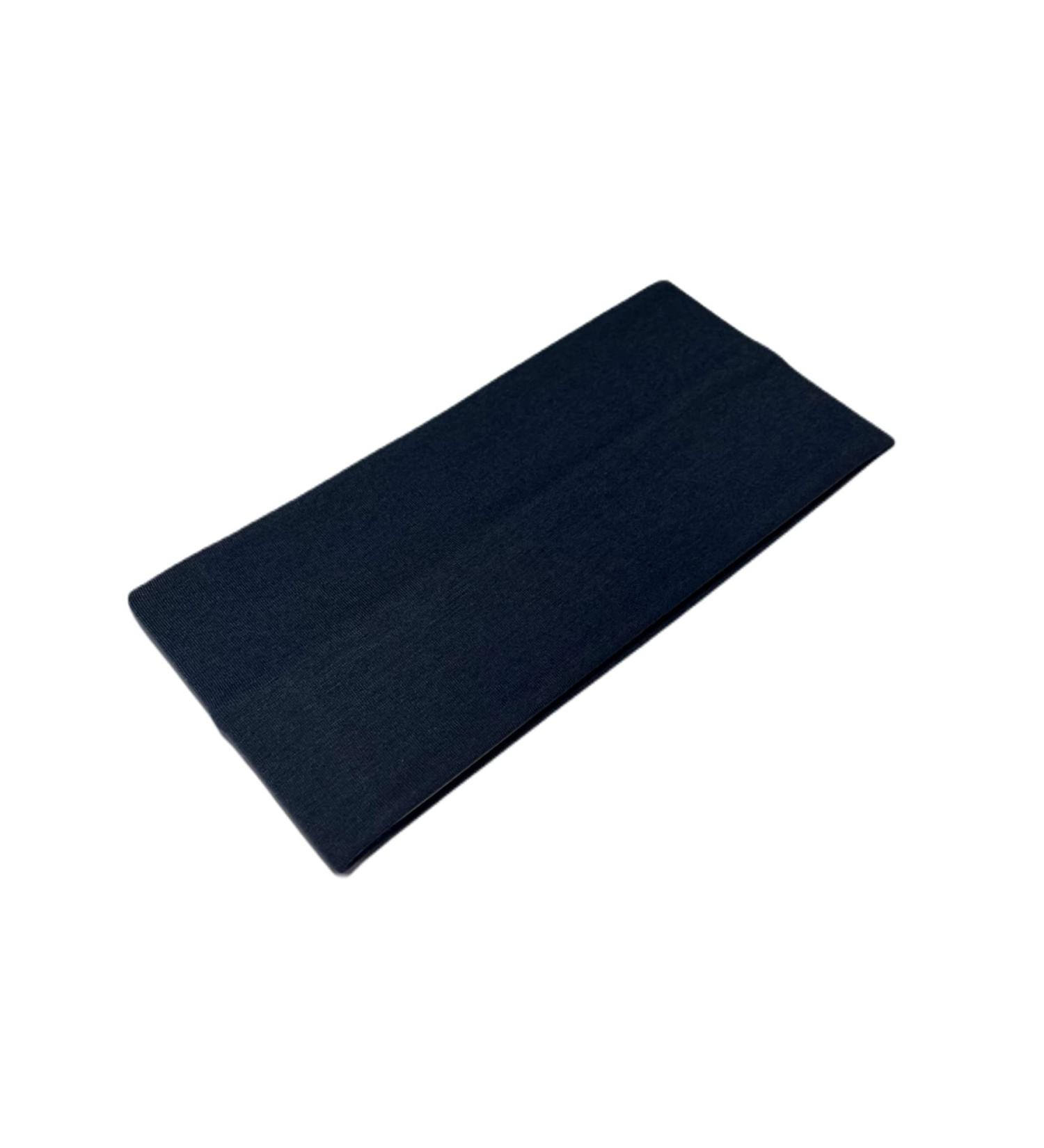 Westend Choice 11cm Plain Stretchy Headband for Women & Men - Navy Blue - Buy Online on GoSupps.com