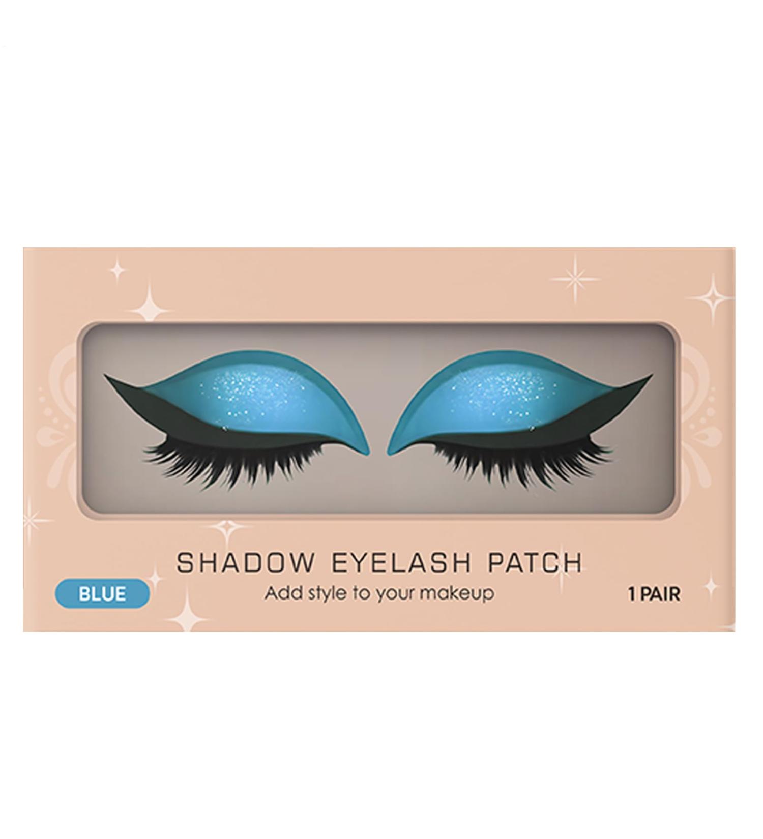 Pansements pour cils et fards paupi res paresseux - Maquillage des yeux adh sif r utilisable pour femmes - Autocollants imperm ables et r sistants la salet pour Halloween sortie de nuit cosplay bleu - Buy Online on GoSupps.com