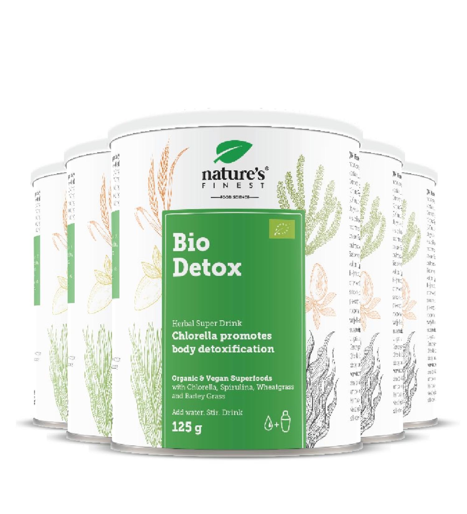 Nature's Finest Natures Finest Bio Detox Superfood Mix 125 g Completely Natural and Organic Blend for Body Detoxification Suitable for Vegans and Vegetarians - Buy Online on GoSupps.com