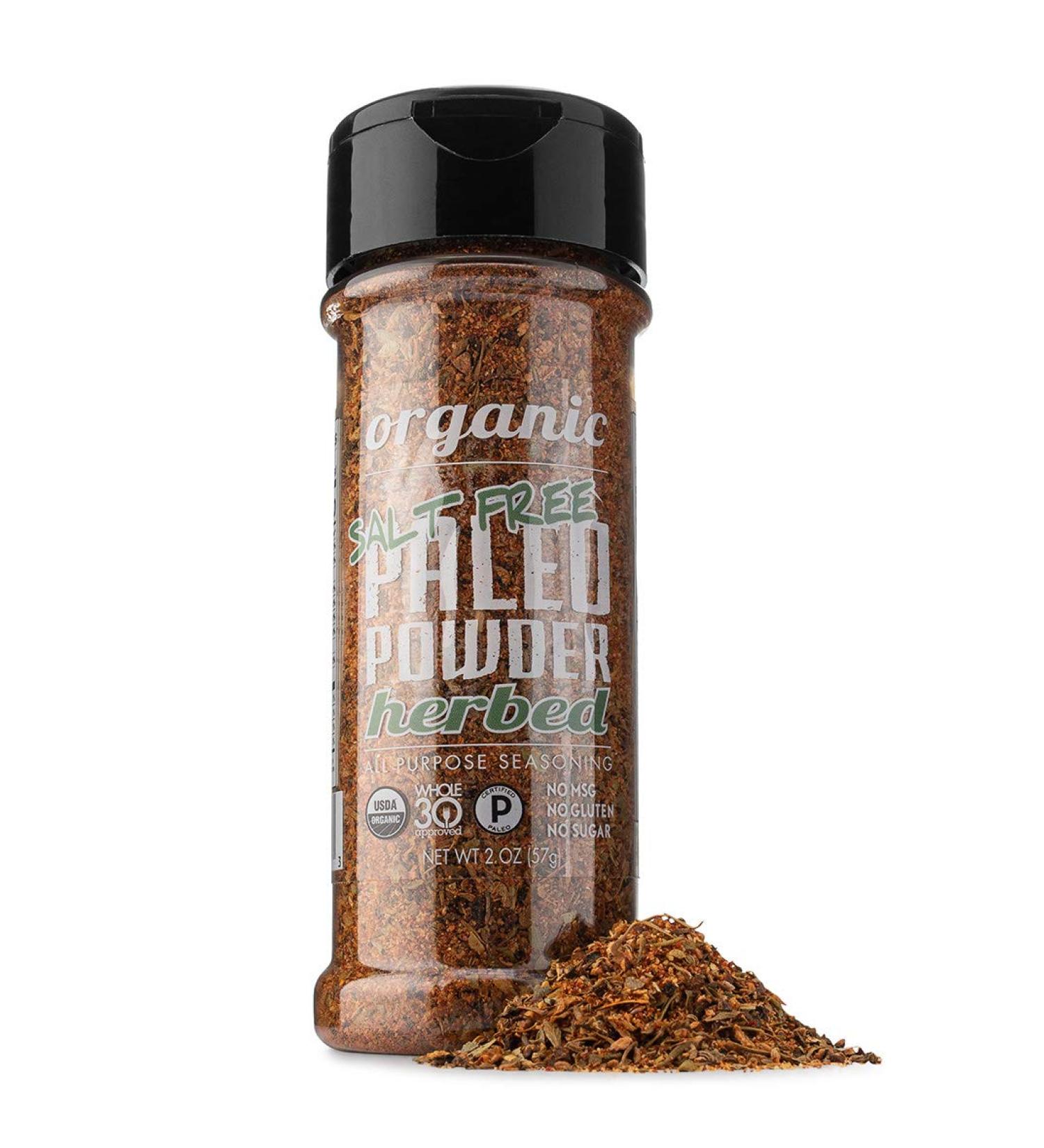 Organic Paleo Powder All Purpose Seasoning - Salt Free, Herb Blend, Keto & Whole30 Approved - 2oz - Buy Online on GoSupps.com