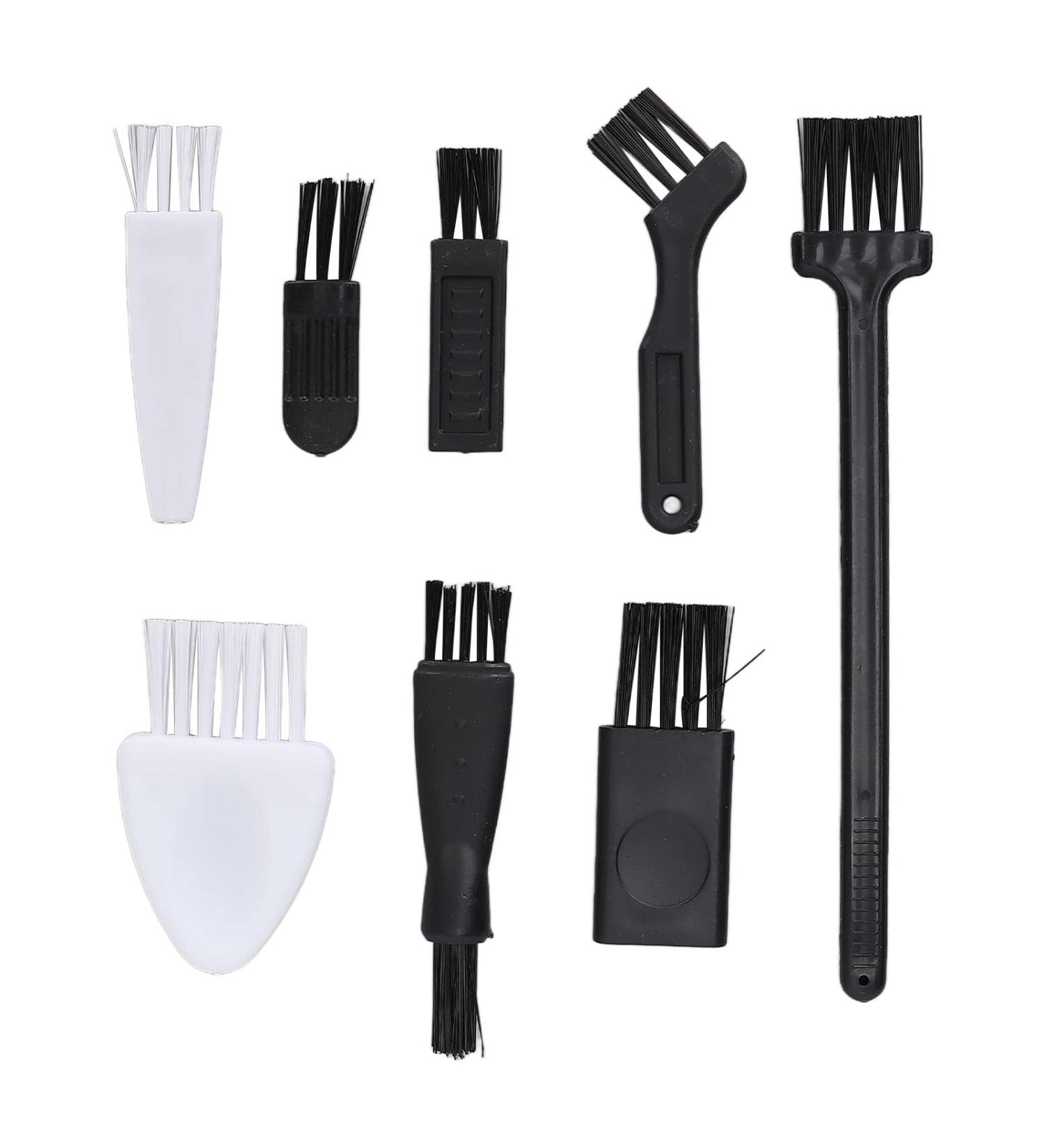 8-Piece Razor Brush Set for Small Shaving & Cleaning | Electrical Haircase & Epilator | Perfect for Brown Beard Care - Buy Online on GoSupps.com