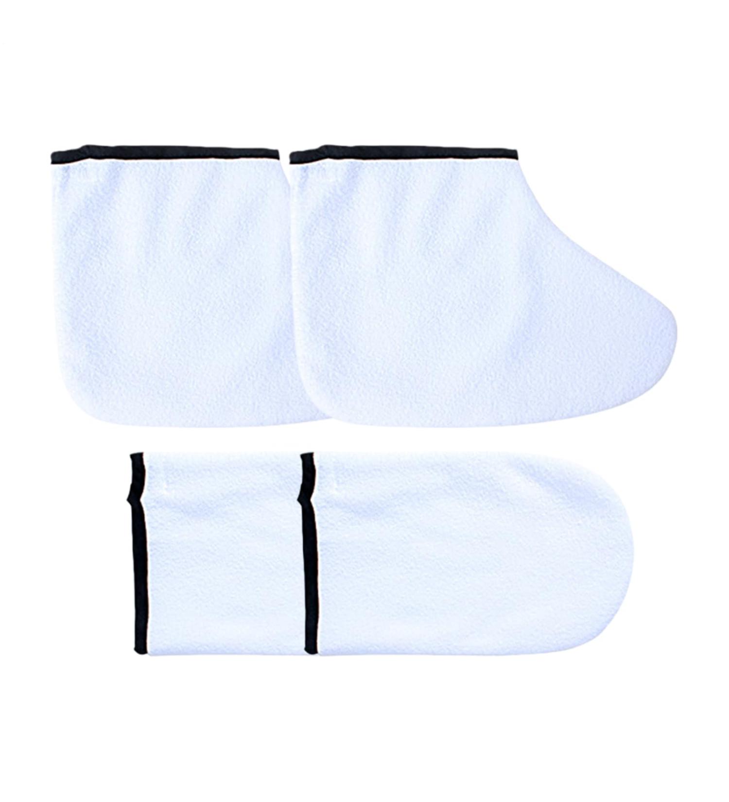 Gants de de paraffine Gants de soins des mains et des pieds housse lavable r utilisable pour la maison la p dicure le spa la routine quotidienne les soins de beaut le toilettage - Buy Online on GoSupps.com