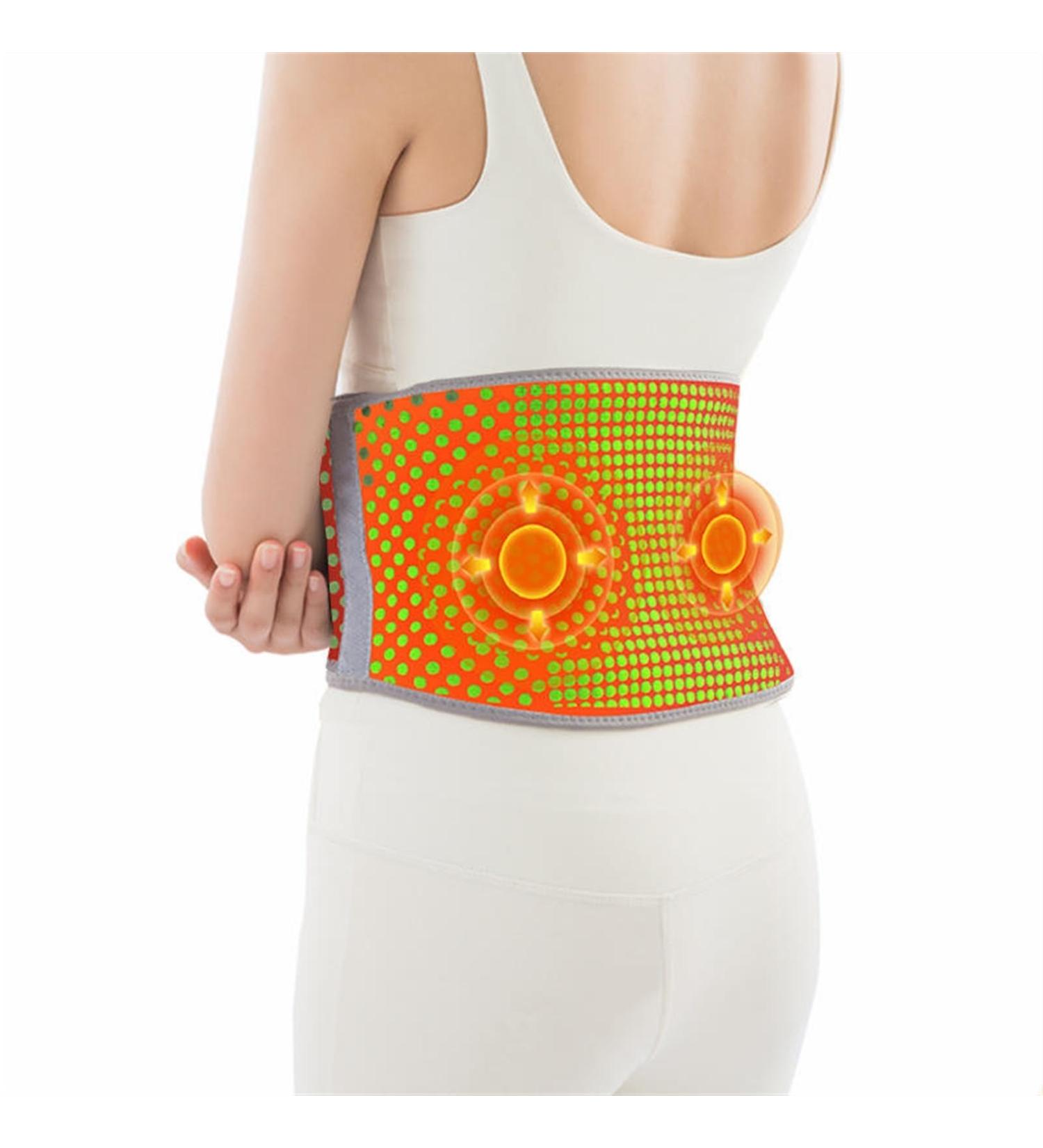 Tosoft 360 Physiotherapy Back Bandage - Lumbar Support Belt for Seniors | Self-Warming Thermal Abdominal Waist Warmer | Decompression Belt | Size: Gray - Buy Online on GoSupps.com