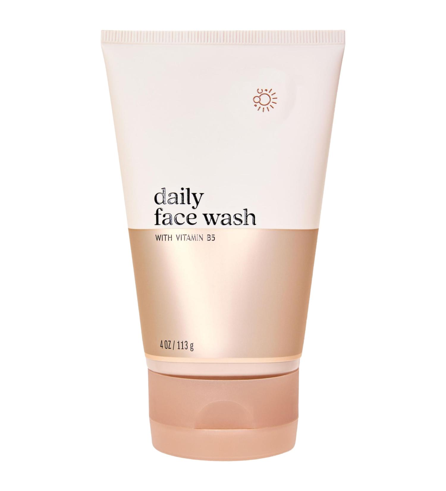 Bath and Body Daily Face Wash With Vitamine B5 | 4 Oz