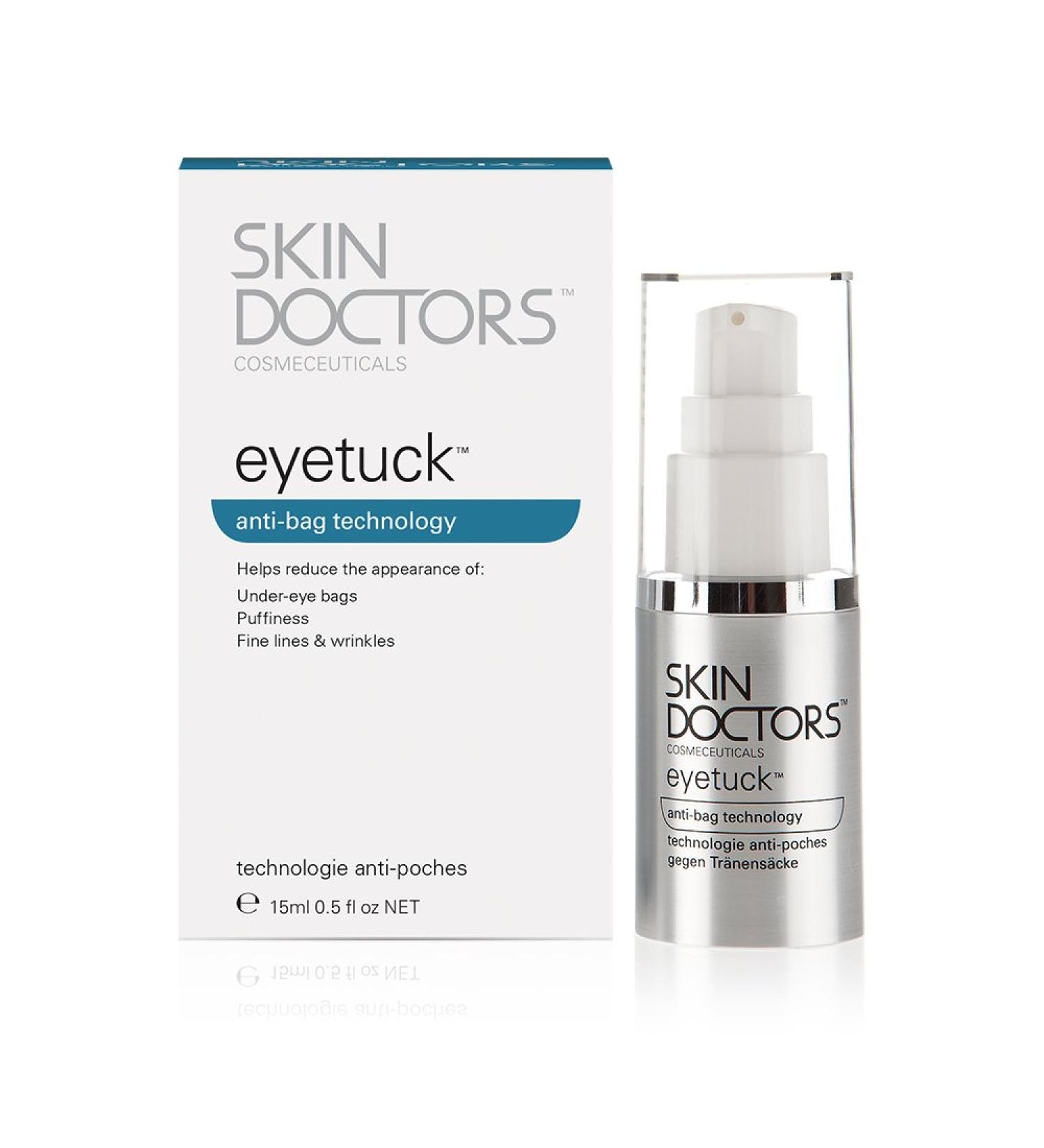 Skin Doctors Cosmeceuticals Eyetuck 0.5 oz - Targeted Eye Cream for Puffiness and Dark Circles - Buy Online on GoSupps.com