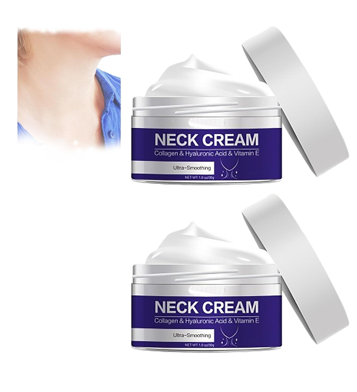 2024 New Tighten & Lift Firming Neck Cream Ultra-Smoothing Neck Cream Anti-Aging Neck Cream Neck Firming Cream For Sagging And Tighten (2Pcs) - Buy Online on GoSupps.com