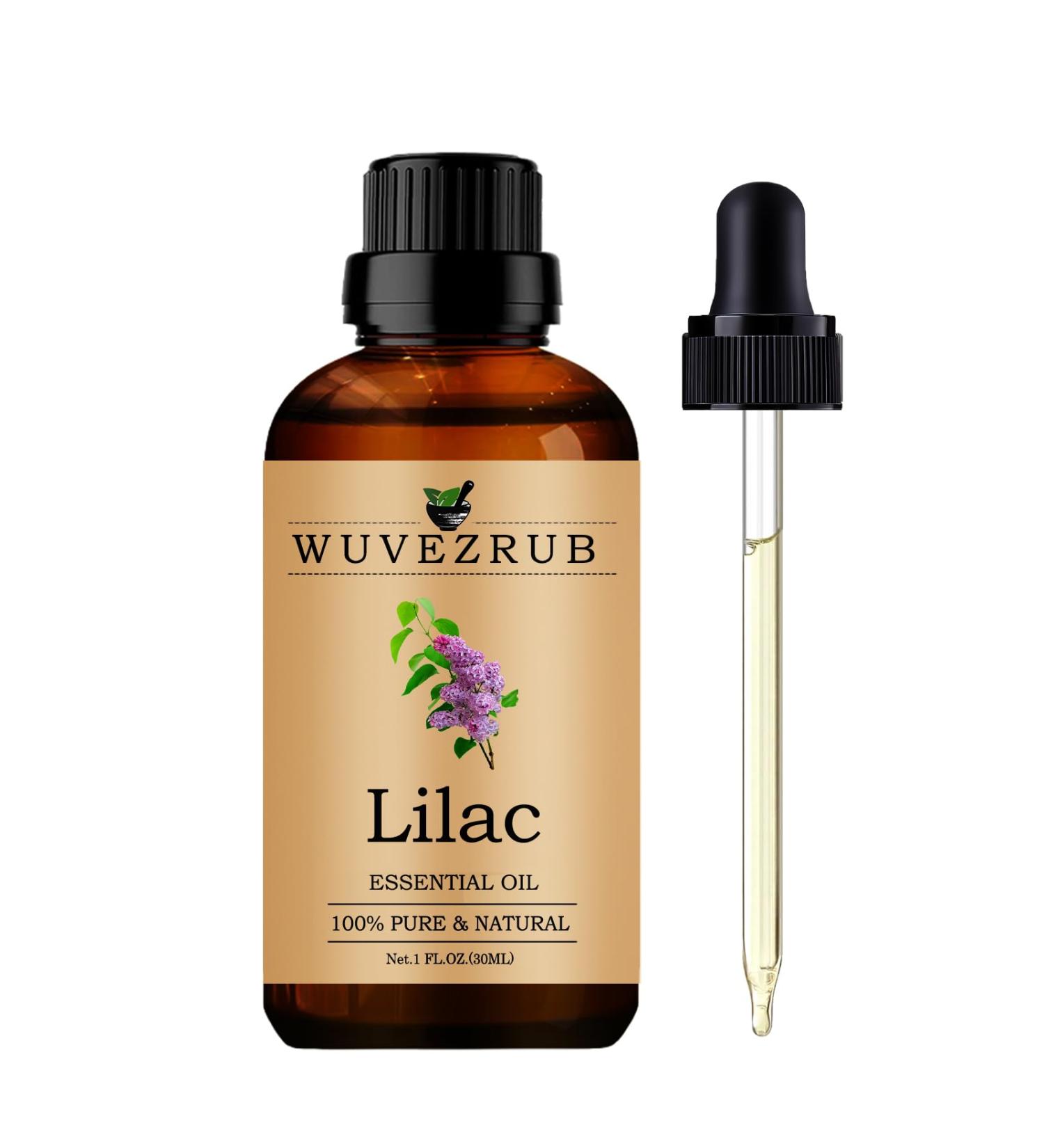 Organic Lilac Essential Oil 30ML - 100% Pure & Natural for Aromatherapy Diffuser - Buy Online on GoSupps.com