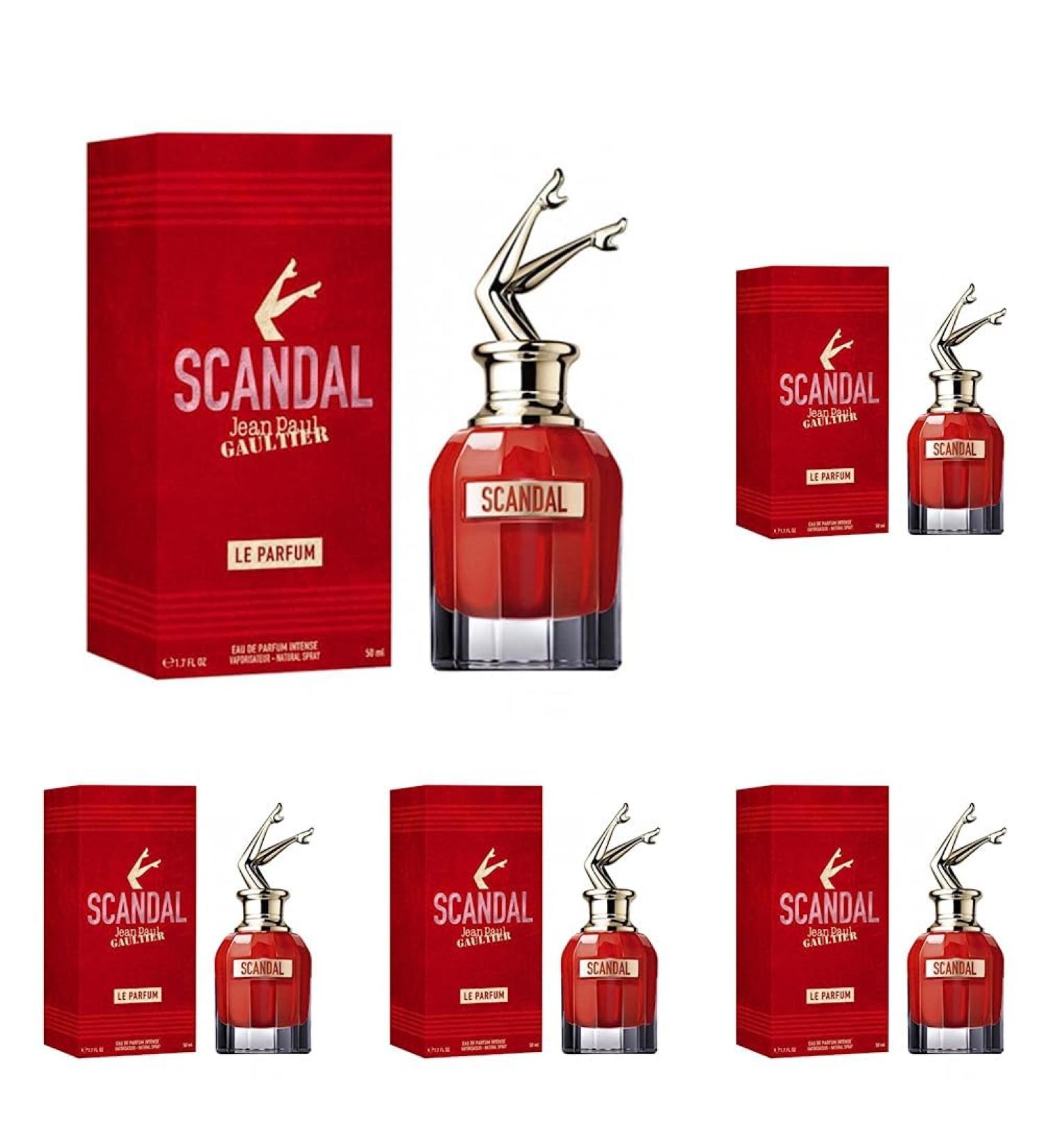 Jean Paul Gaultier Scandal Le Parfum EDP Intense Spray Women 1.7 oz (Pack of 5) 2.70 Fl Oz (Pack of 5)