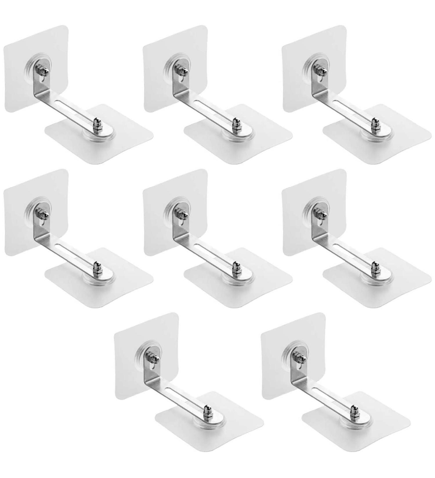 8 Wall Attachment Cabinet - Anti-Tilt Furniture Anchor Set for Baby Proofing & Pet Protection - No Drilling Required - Buy Online on GoSupps.com