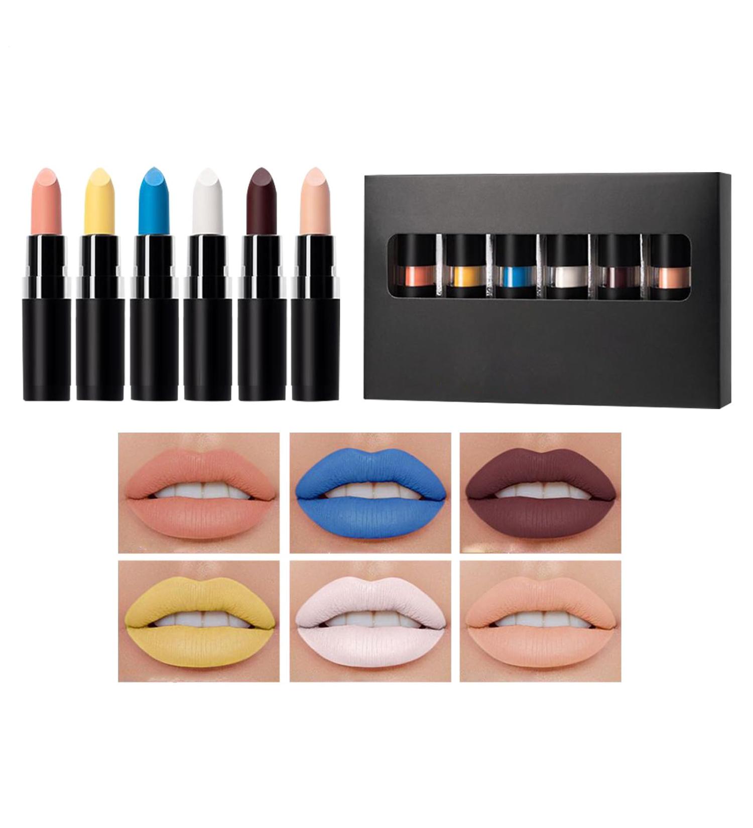 Finish Lip color set for cosplay lip gloss durable lipstick for carnival masquerade ball and festivals - Buy Online on GoSupps.com