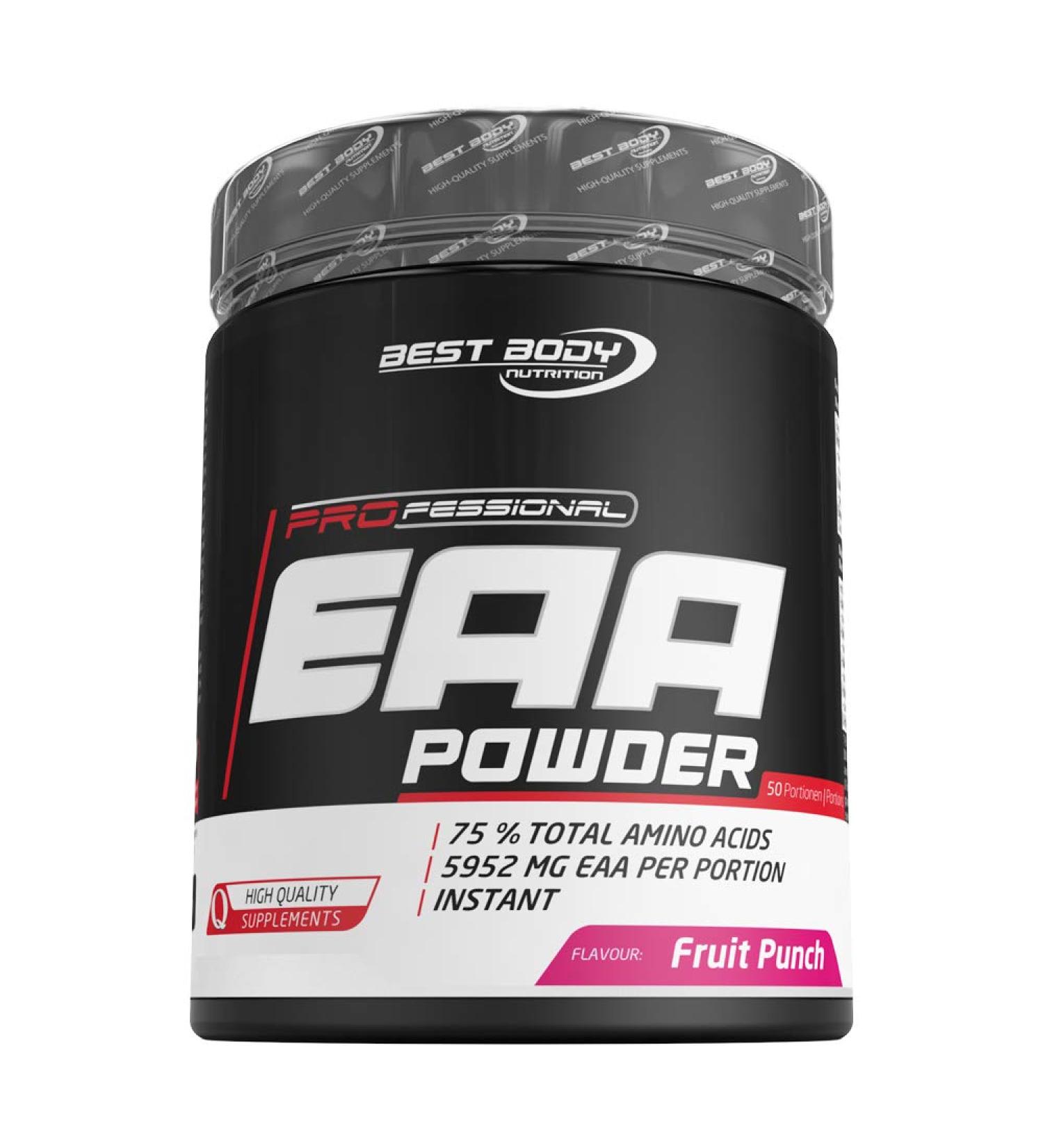 Buy Professional EAA Powder - Fruit Punch - 450g Can | Essential Amino Acids | Fast International Shipping - Buy Online on GoSupps.com