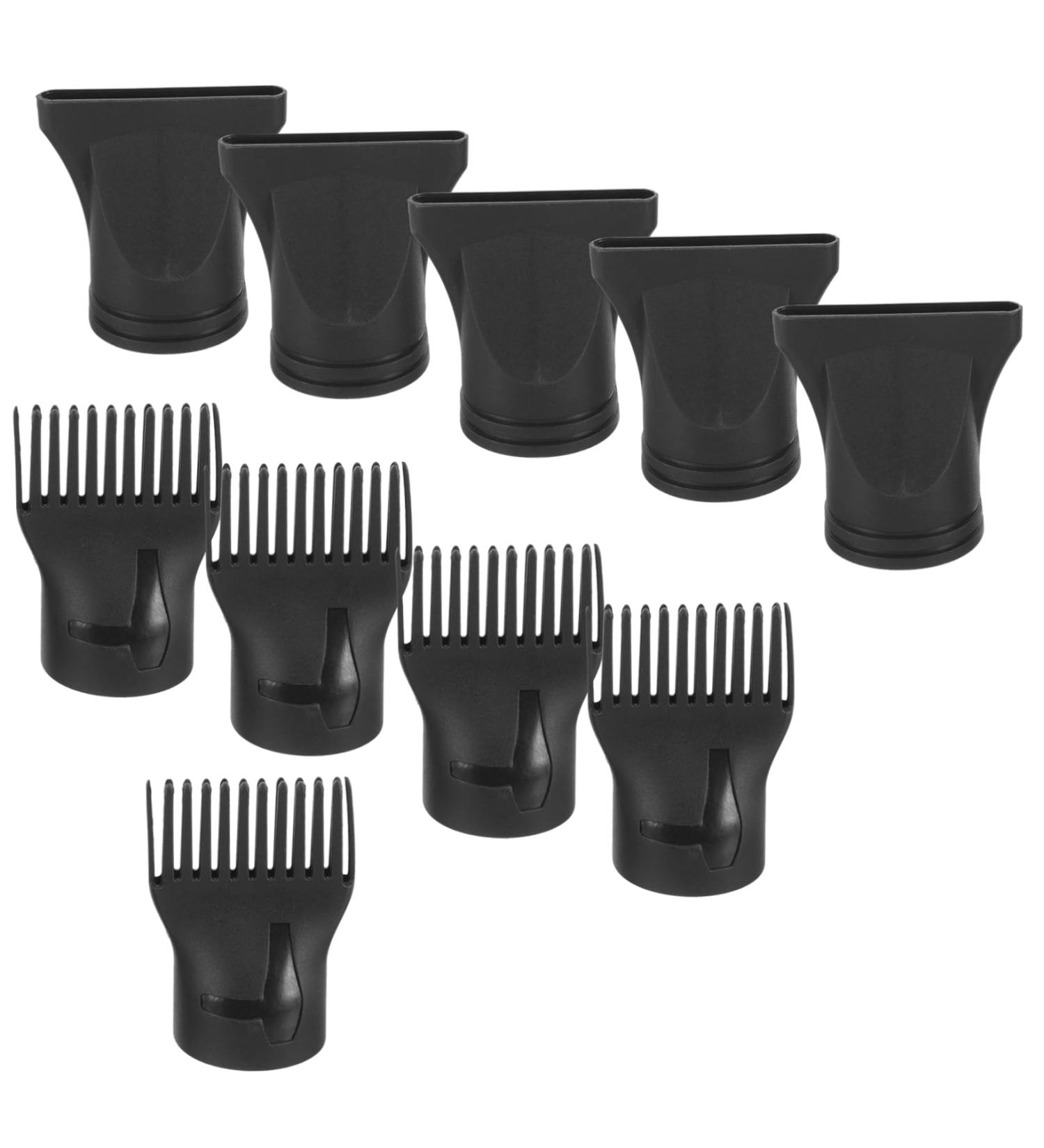 VILLCASE 10pcs Hair Styling Tips Hair Dryer Nozzles and Combs Blow Dryer Brush Styling Brush Nylon Tuyere - Buy Online on GoSupps.com
