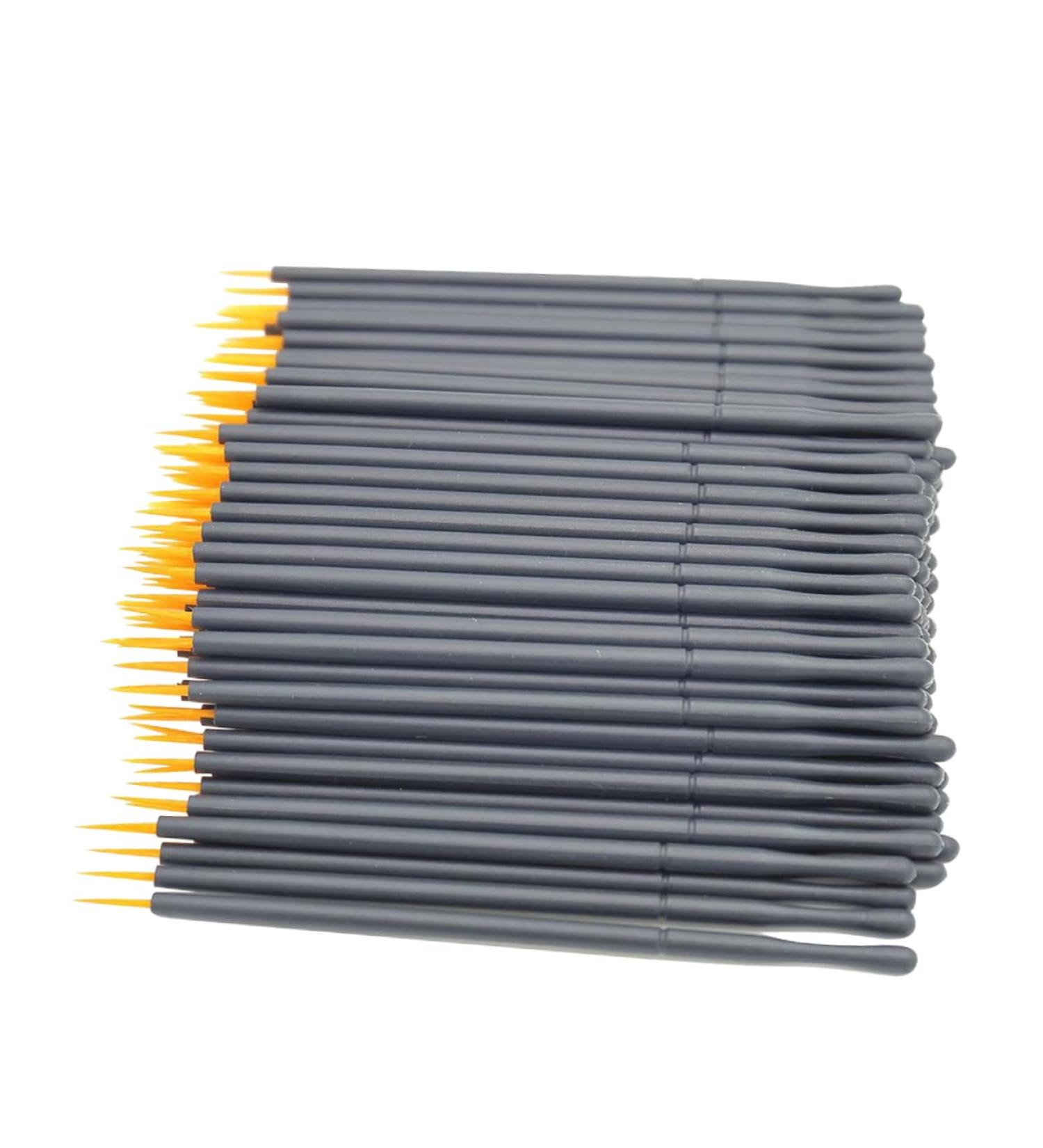 FOMIYES 100pcs White Eyeliner Disposable Lip Liner Wand Applicator Eyeliner Liquid Lip Gloss 15cmX10cm Orange - Buy Online on GoSupps.com