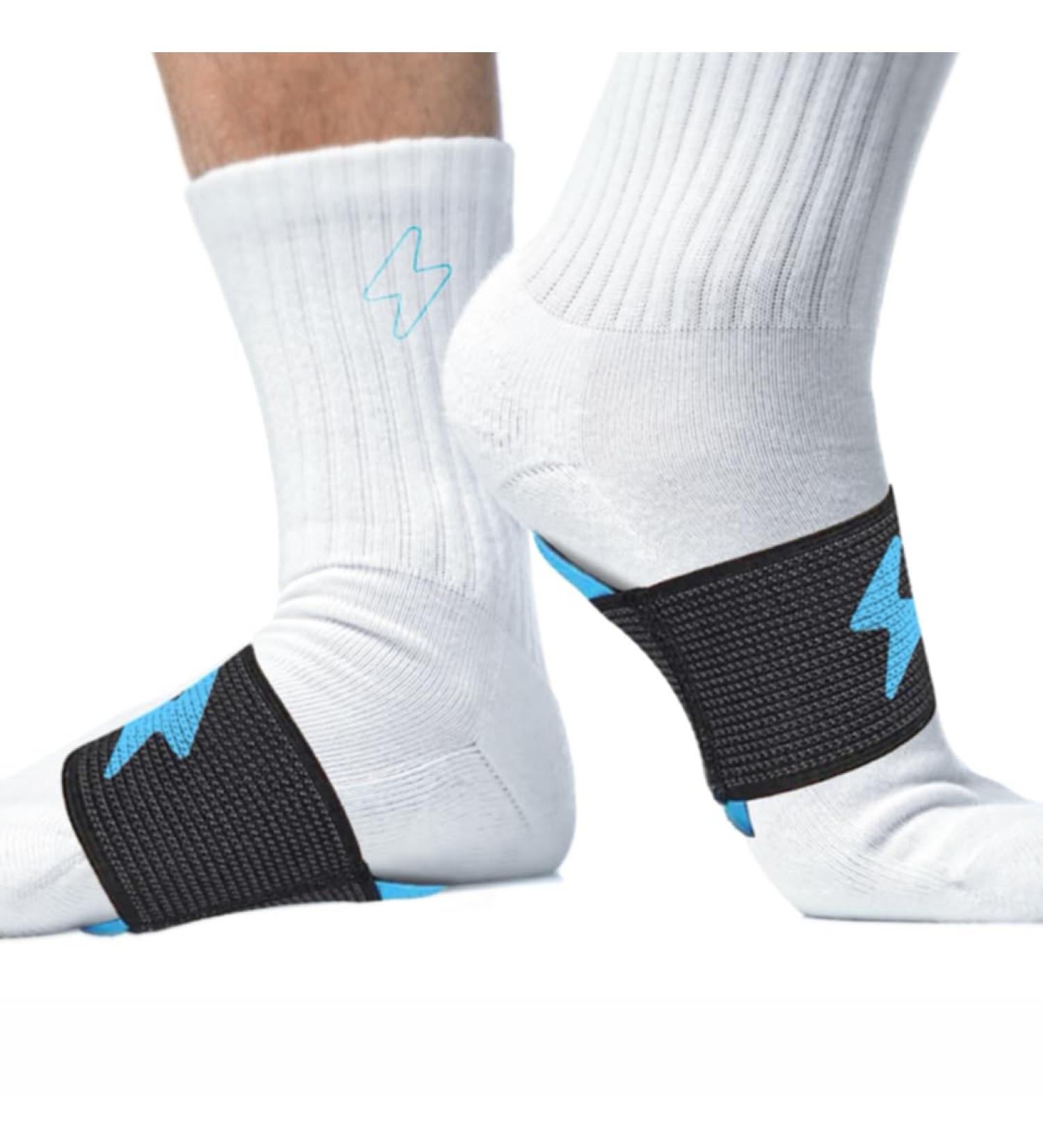Blue Strike Arch Supports - Orthotic Gel Pad Sleeves for Flat Feet & Plantar Fasciitis - Comfortable & Breathable Inserts for High Arches - Buy Online on GoSupps.com