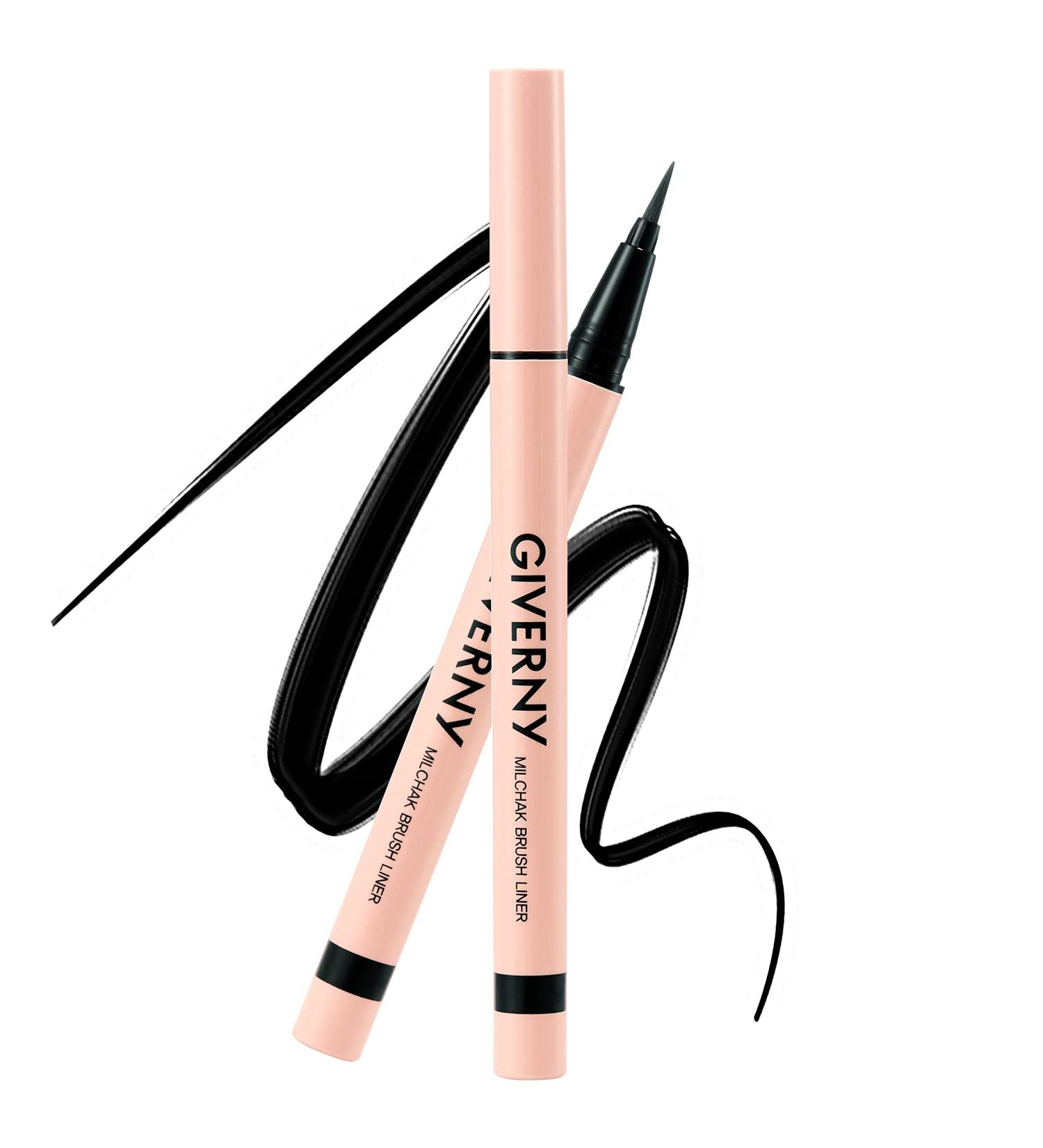 GIVERNY Milchak Waterproof Liquid Eyeliner 1g (01 Black) - Smudge Proof, Longwearing & Highly Pigmented - Buy Online on GoSupps.com