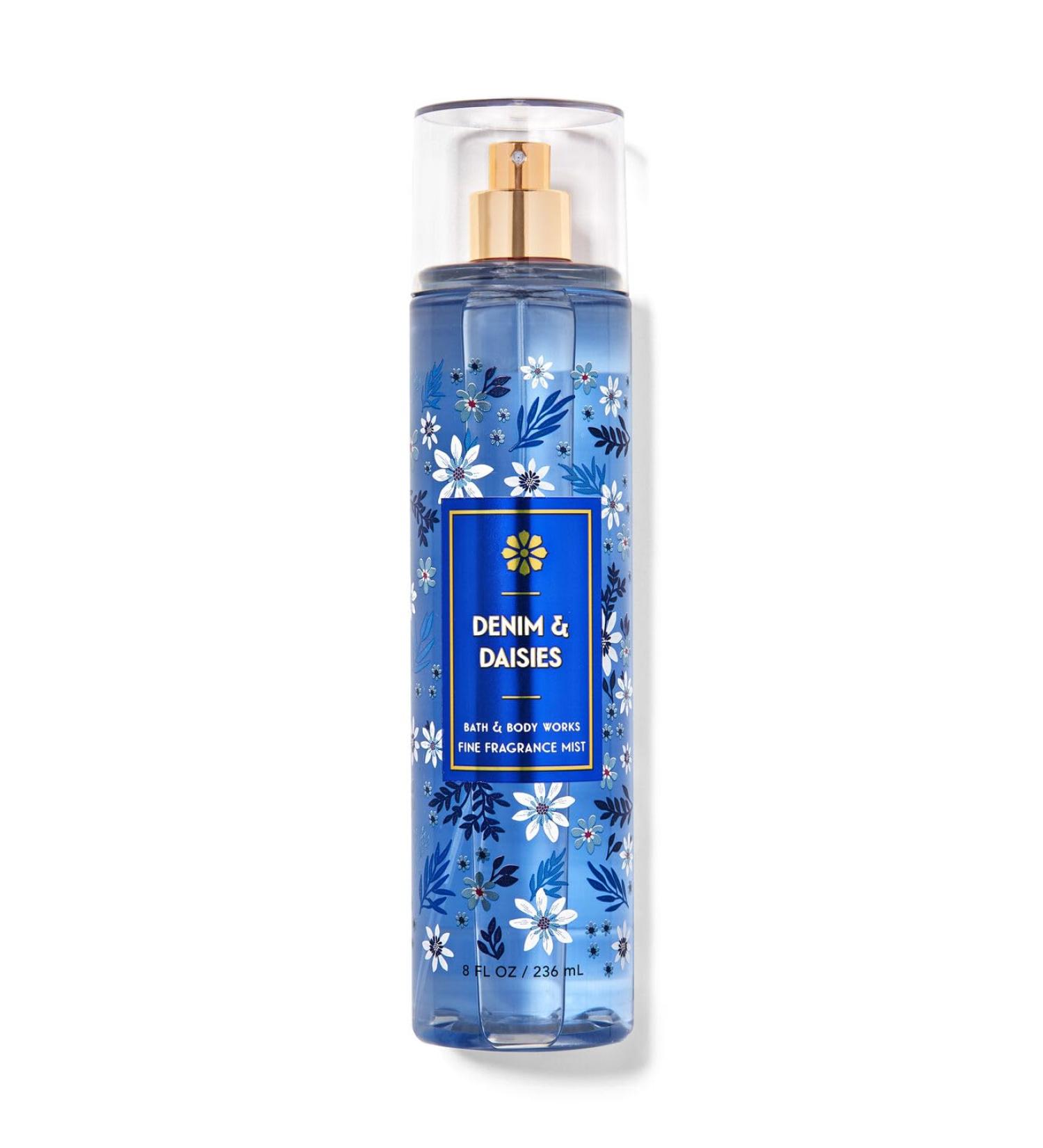Bath and Body Denim & Daisies Fine Fragrance Mist | 8 Fl Oz