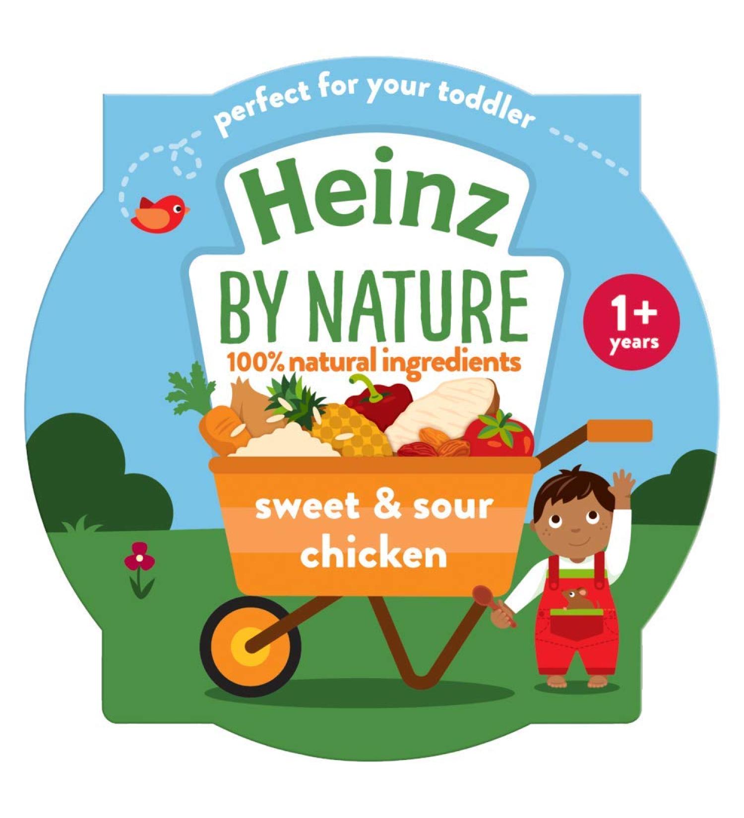 Heinz Sweet and Sour Chicken Rice Tray | 5 x 230g | 12+ Months - Buy Online on GoSupps.com