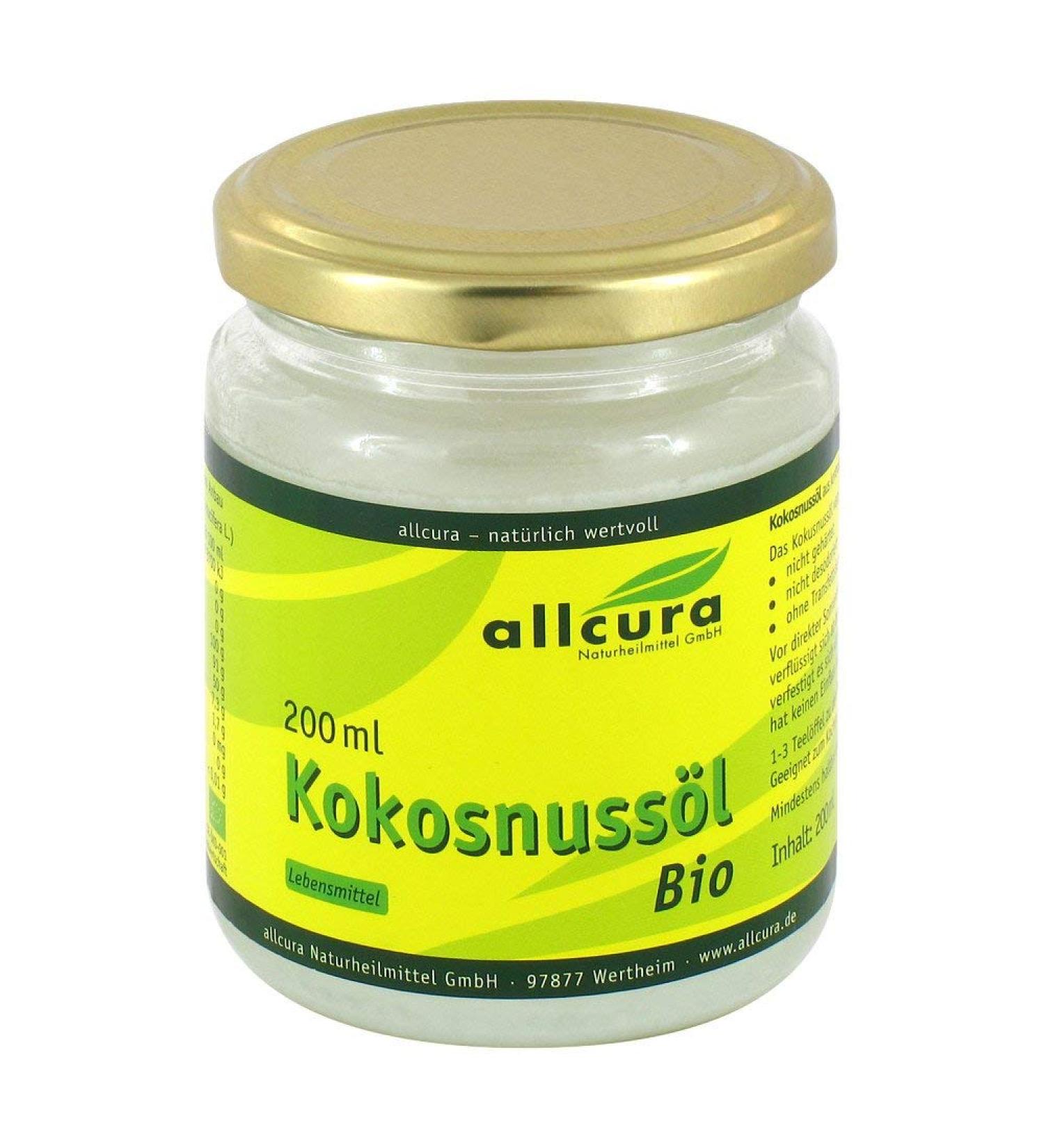 Allcura organic coconut oil 200ml