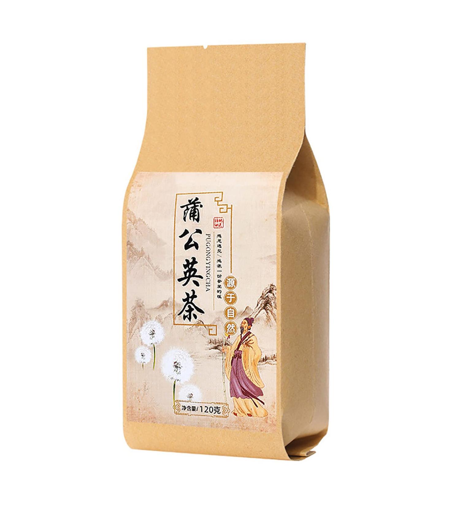 Herbal Tea Bag Dandelion Root Tea Promote Digestion Fragrant Portable 30 Bags Herbal Tea for Home Office - Buy Online on GoSupps.com