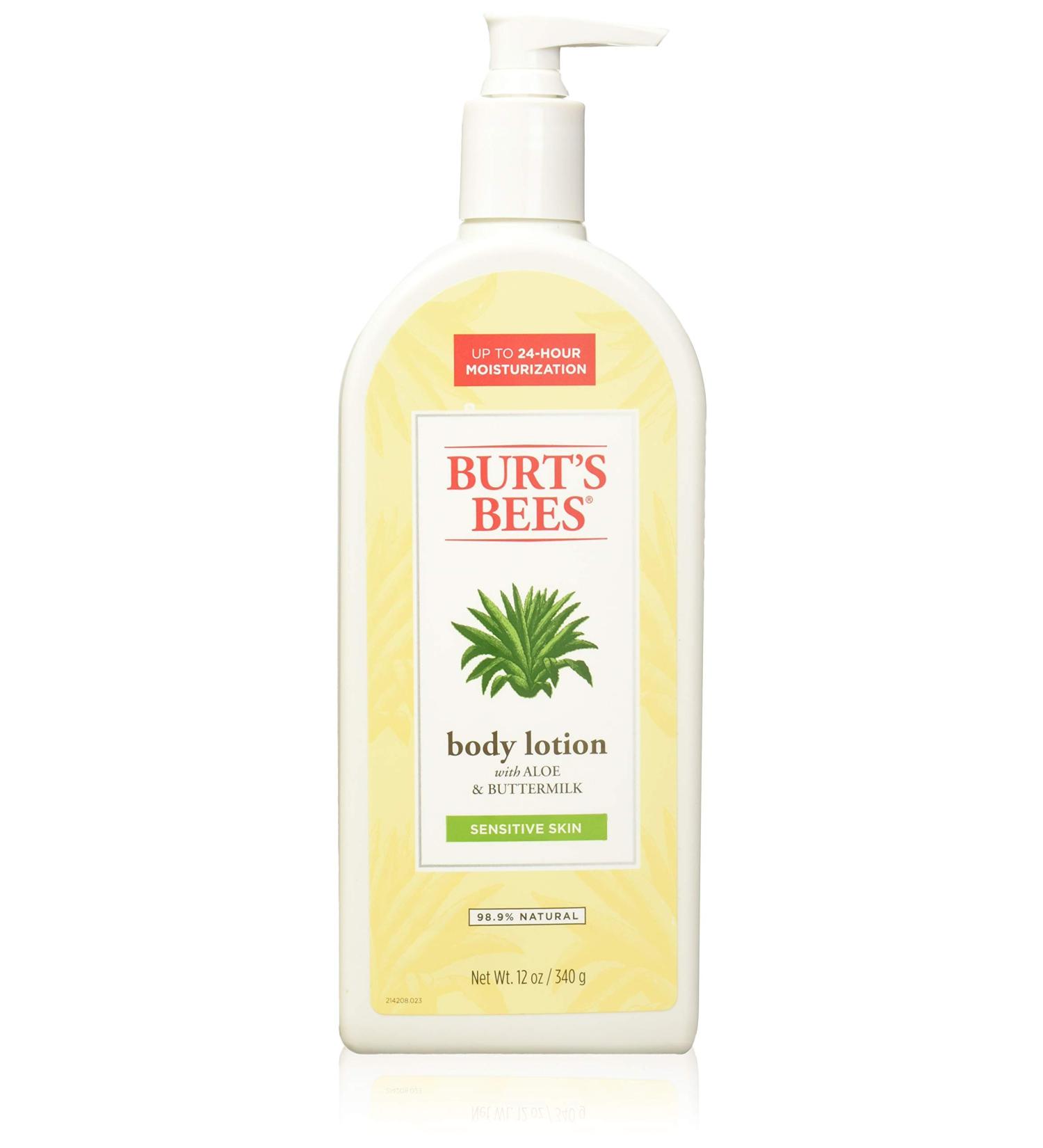  Burt's Bees Burt's Bees Aloe & Buttermilk Body Lotion 355ml - Buy Online on GoSupps.com