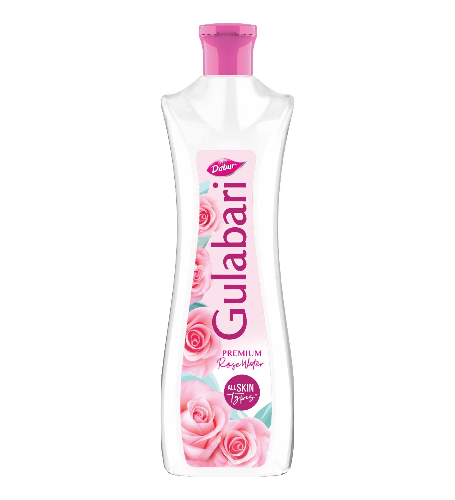 Dabur Gulabari Rose Water/Skin Toner 250ml - Hydrating & Refreshing Formula - Buy Online on GoSupps.com