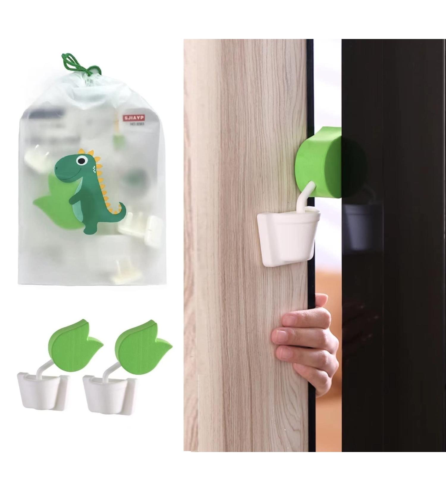 Door Pinch Guard 1 Pack - Sound Absorbing Door Stopper for Baby Proofing with Outlet Covers - Buy Online on GoSupps.com