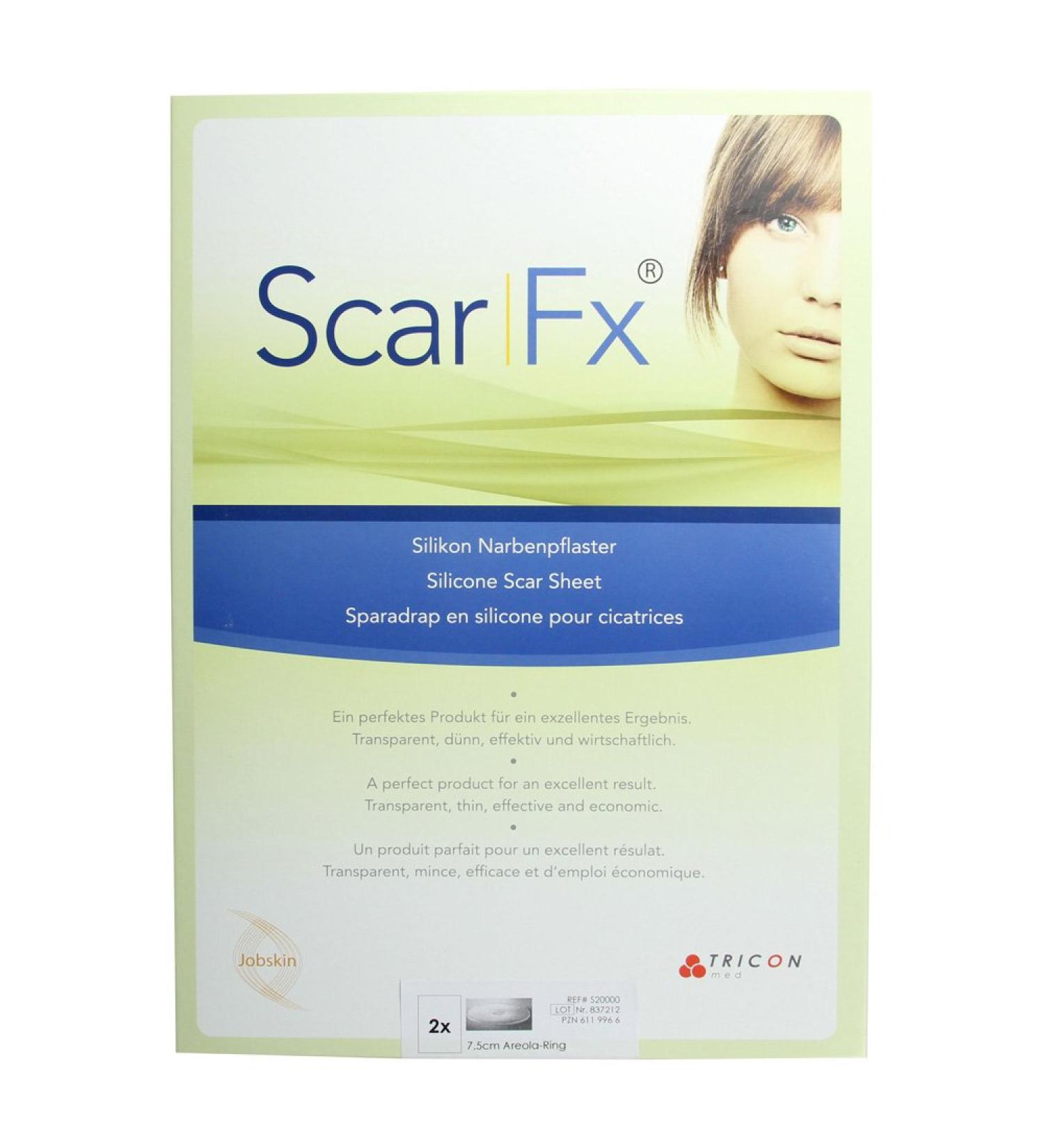 Rejuvaskin Scar Heal Kit - Scar Kit For Breast Circle Pair - Scar Treatment for Soften Flatten Reduce and Recover Scars - Scar Gel Circle Pair Silicone Sheet & Medical Tape - Physician Recommended