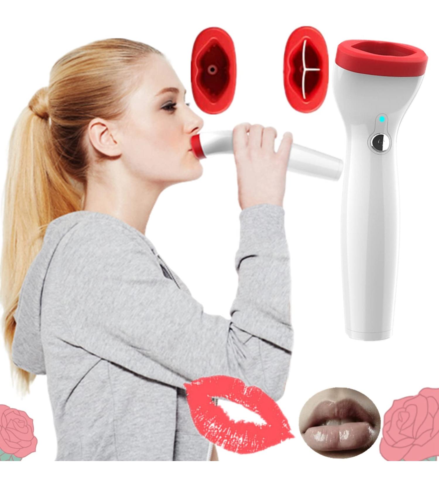 2023 Women's Electric Lip Plumper | USB Charging Lip Plumping Machine for Plumper Lips | Lip Care Tool for Girls and Women - Buy Online on GoSupps.com