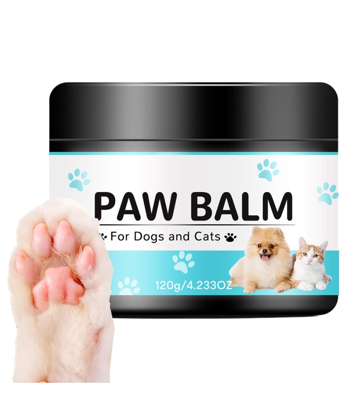 Dog Paw Rescue Balm 120g Cream for Cats and Dogs Dog Paw Protection for Hot Dressings Moisturizing and Leakproof Balm to Protect Against Cracks - Buy Online on GoSupps.com