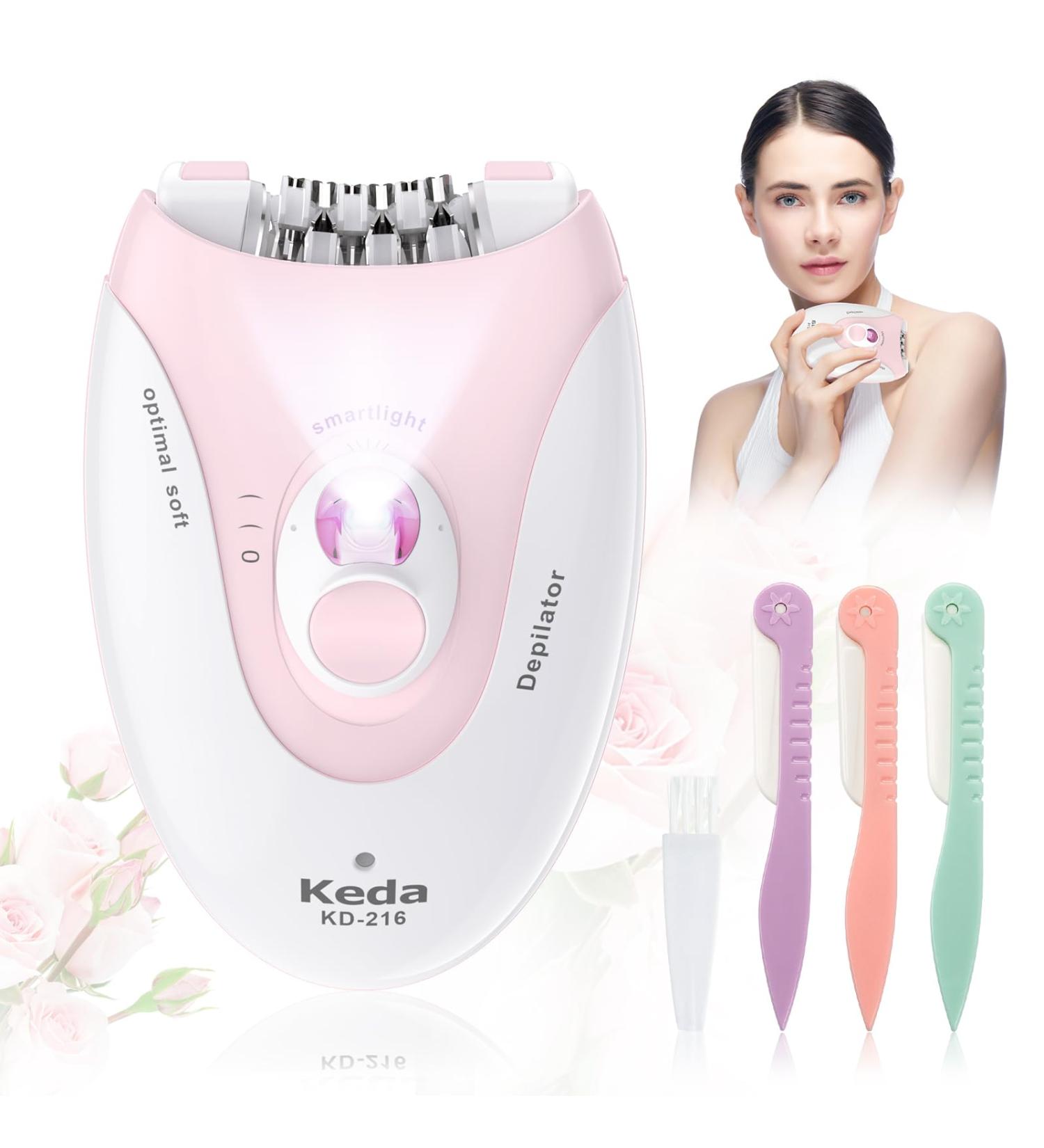 QFS Epilator 2 - Women's Facial & Body Hair Removal Device - Buy Online on GoSupps.com
